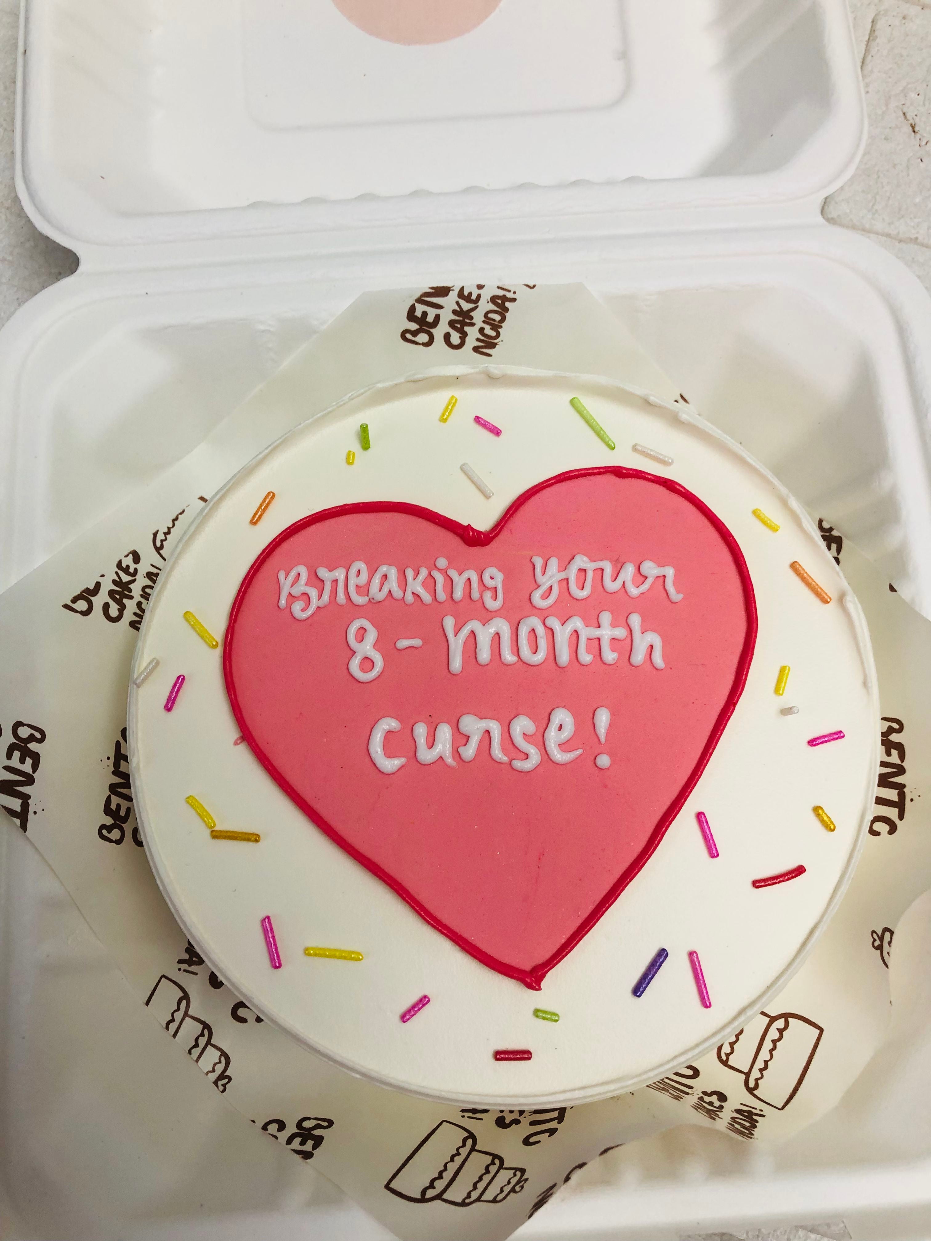 Heart-Shaped Bento Cake