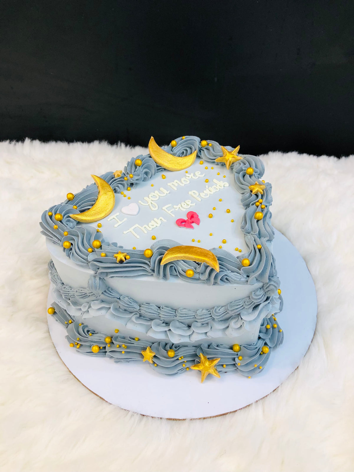 Heart-Shaped Love Cake