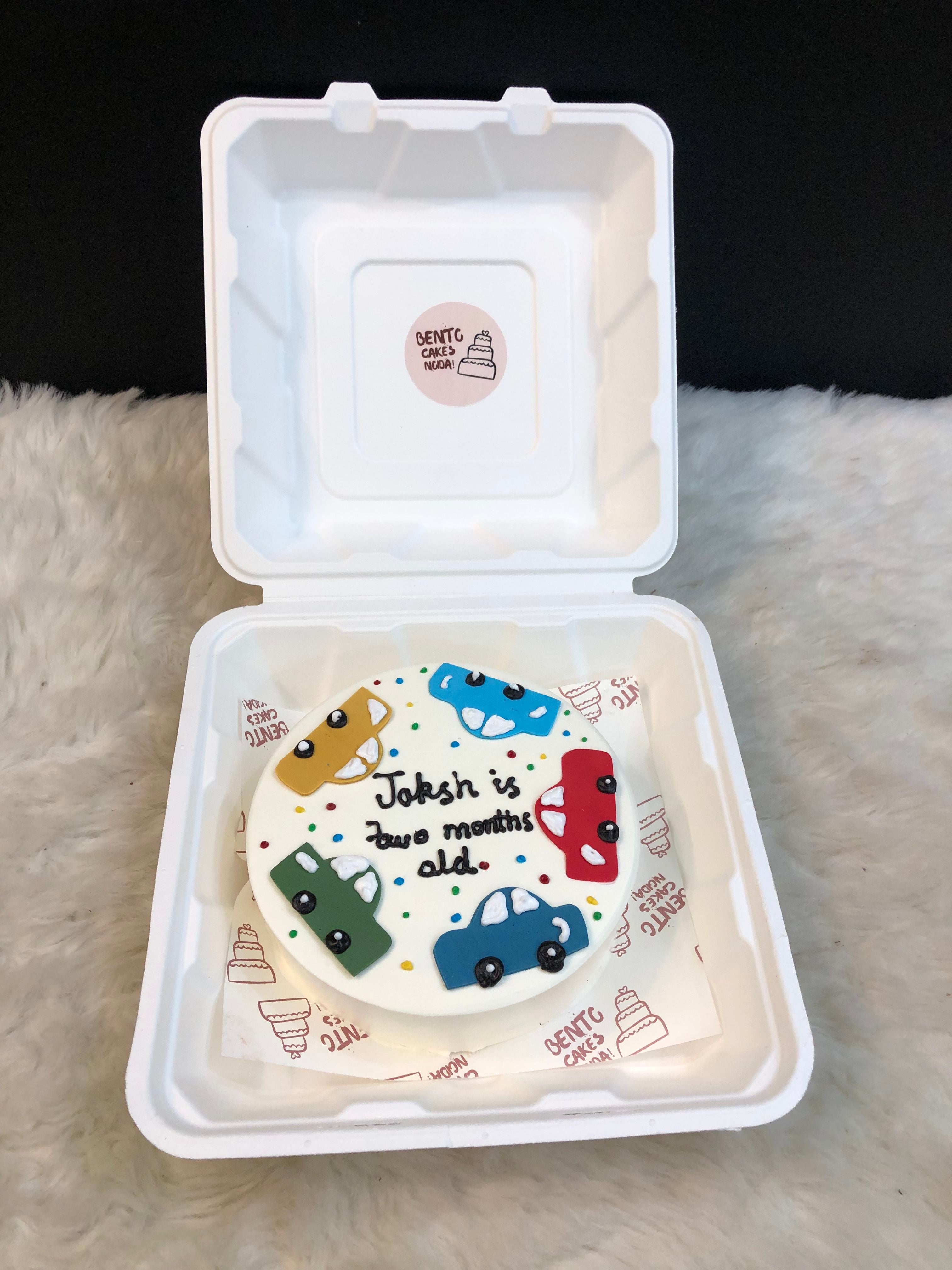 Car Parade Edition Bento Cake
