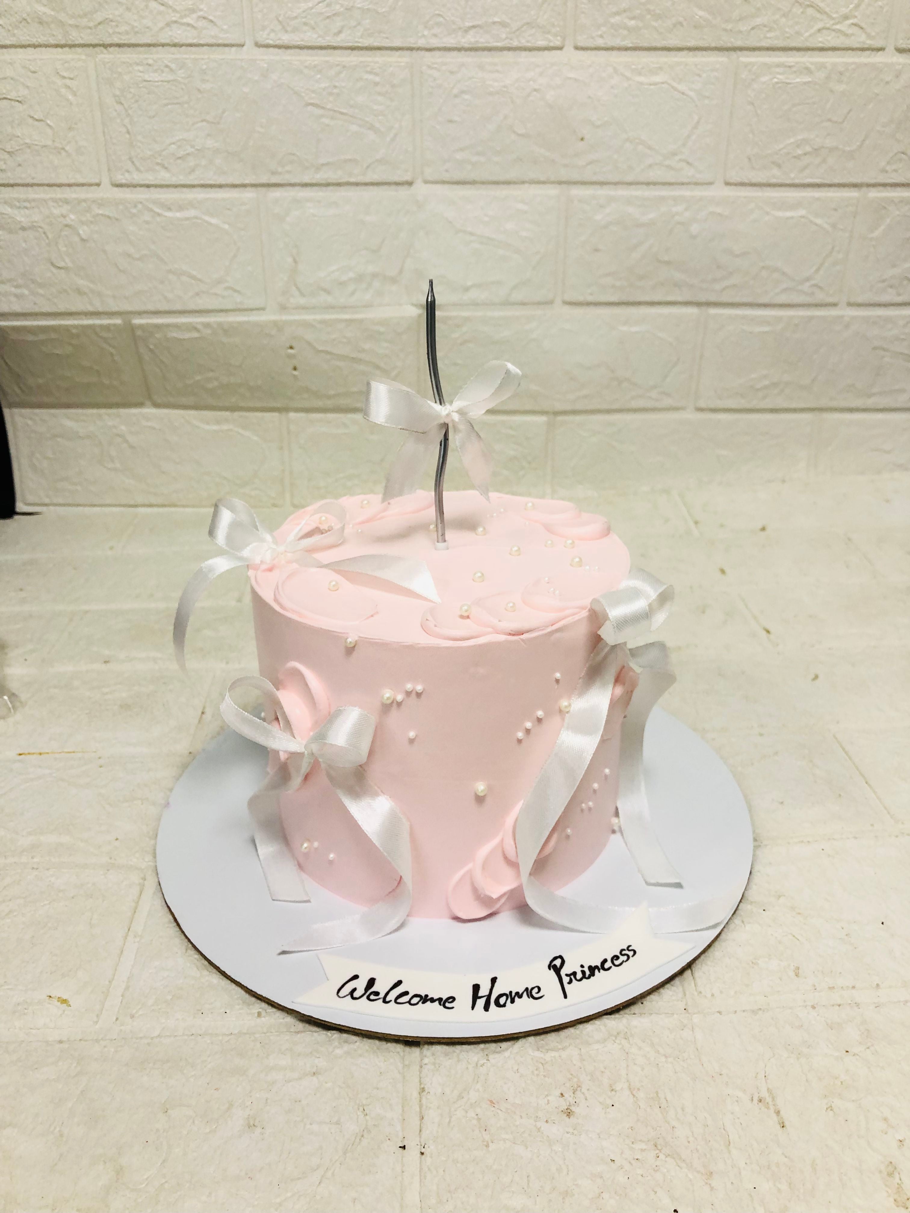 Pink Pearl Cake