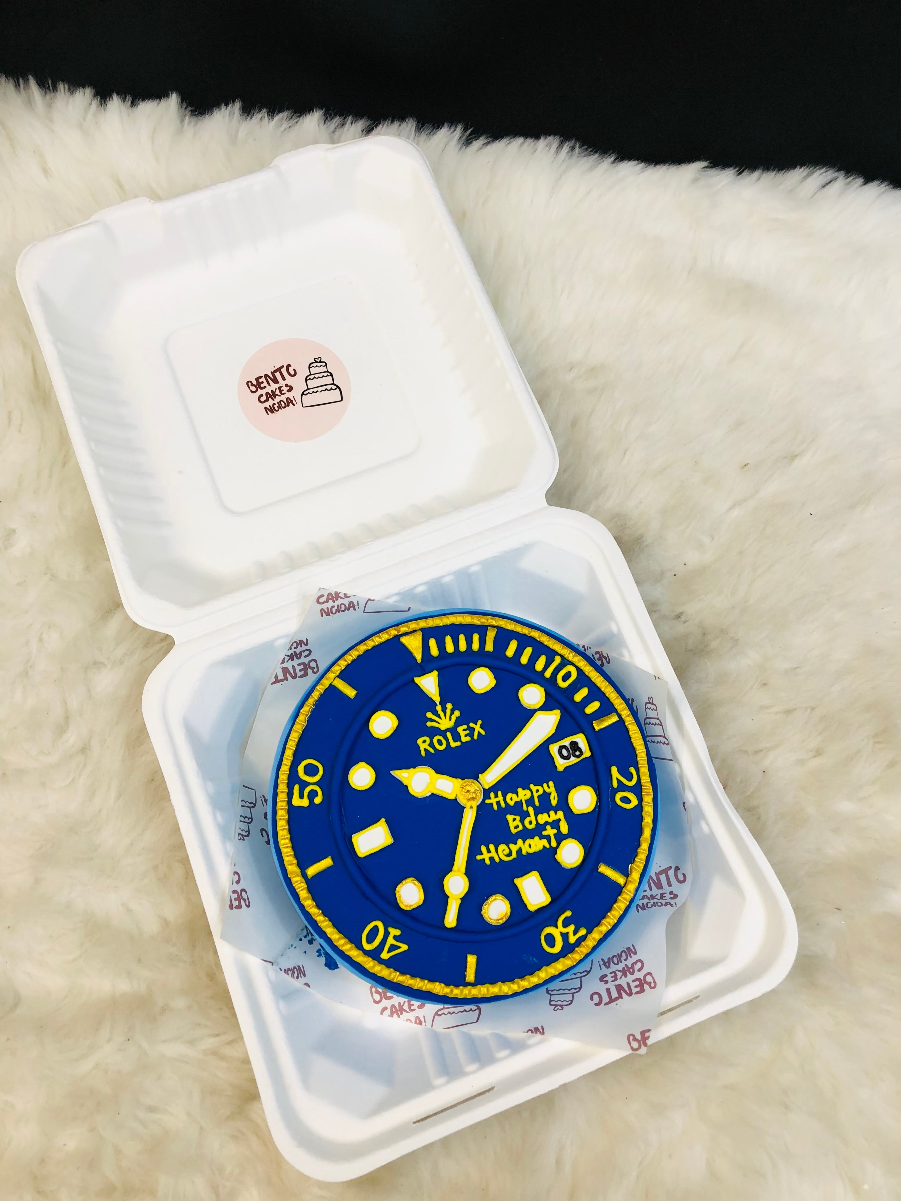 Rolex Watch Bento Cake – Luxury Birthday Special