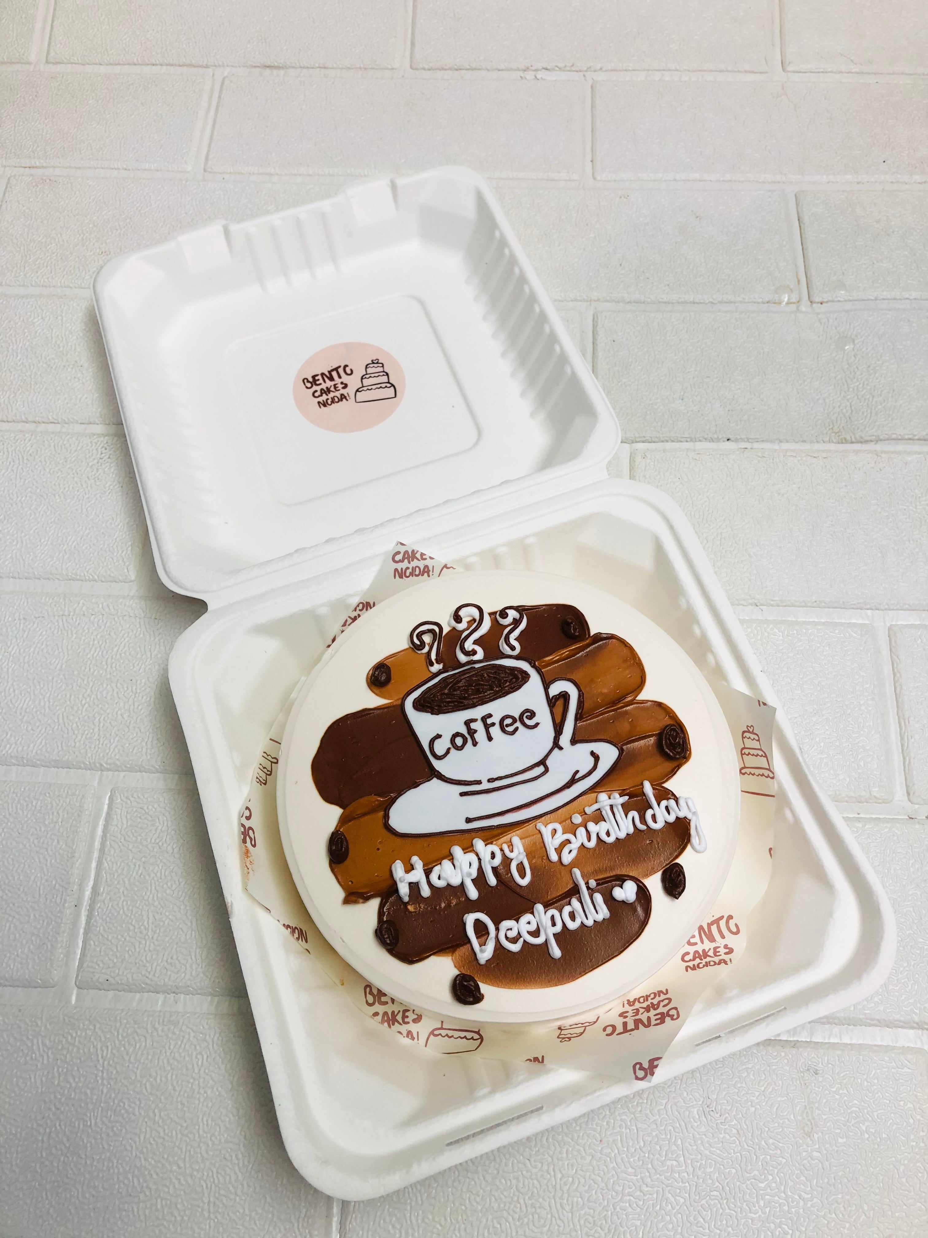 Coffee Bento Cake