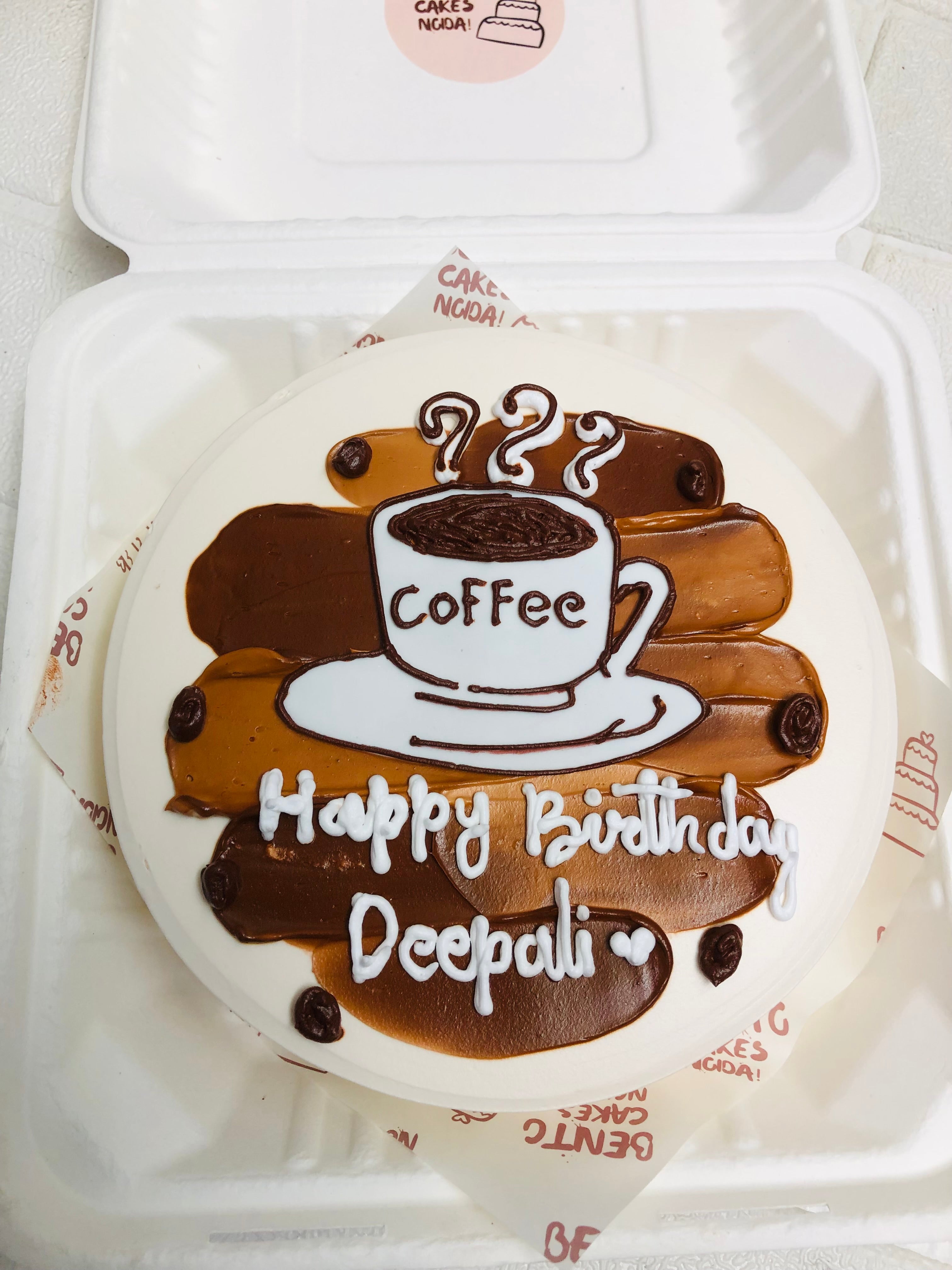 Coffee Bento Cake