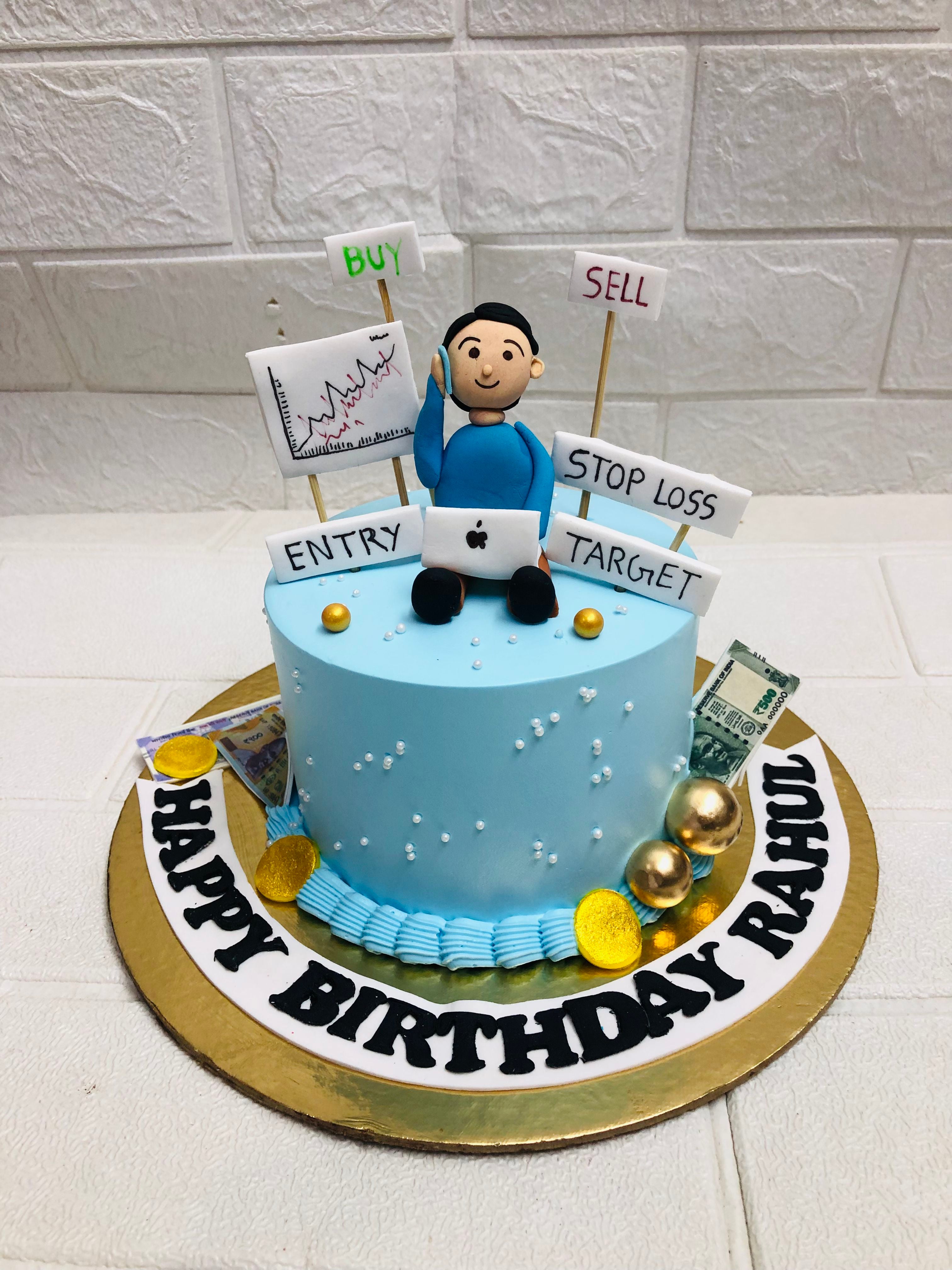 Trader’s Fortune Birthday Cake