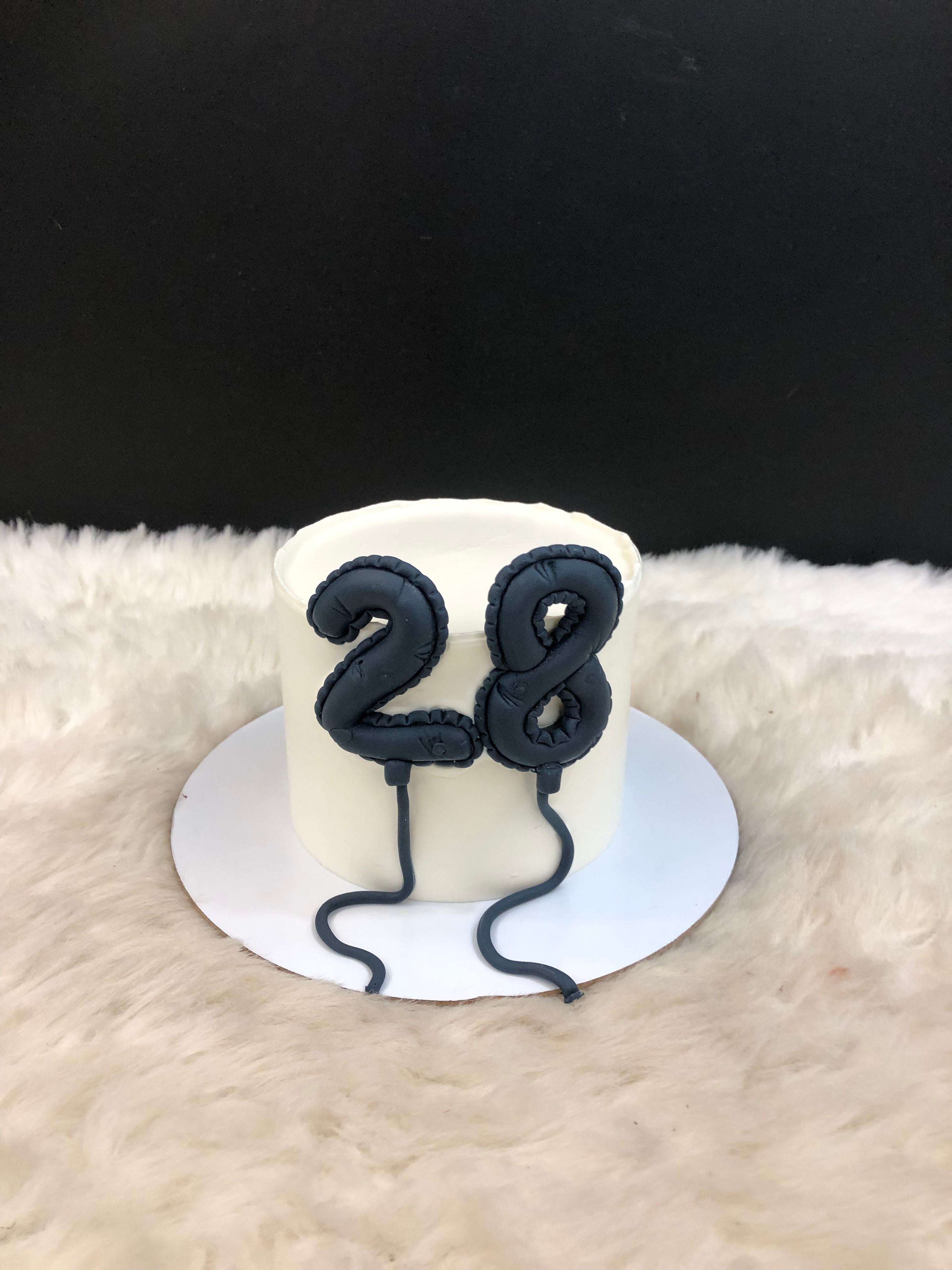 28 Balloon Celebration Cake