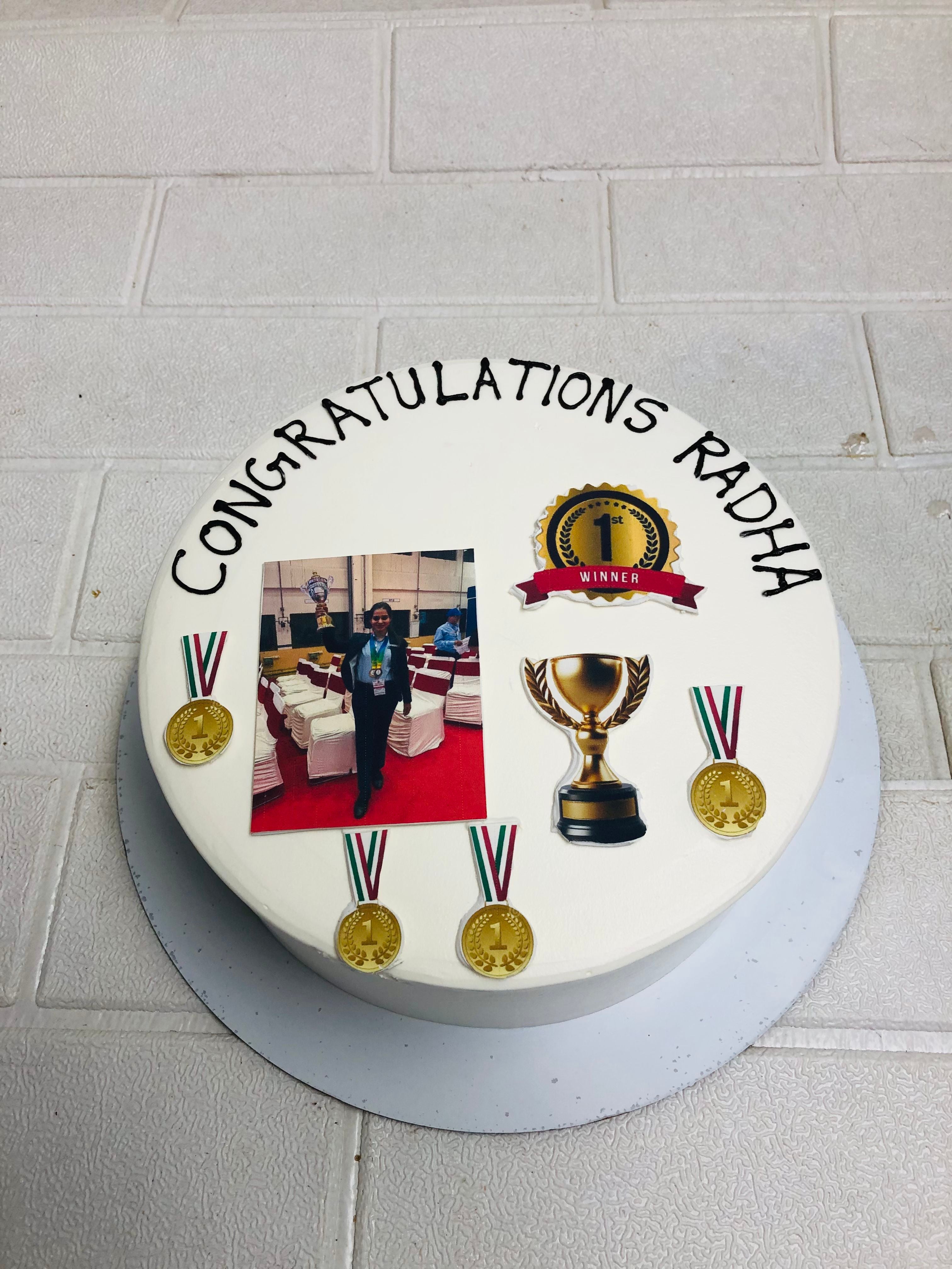 Winner’s Trophy Celebration Cake