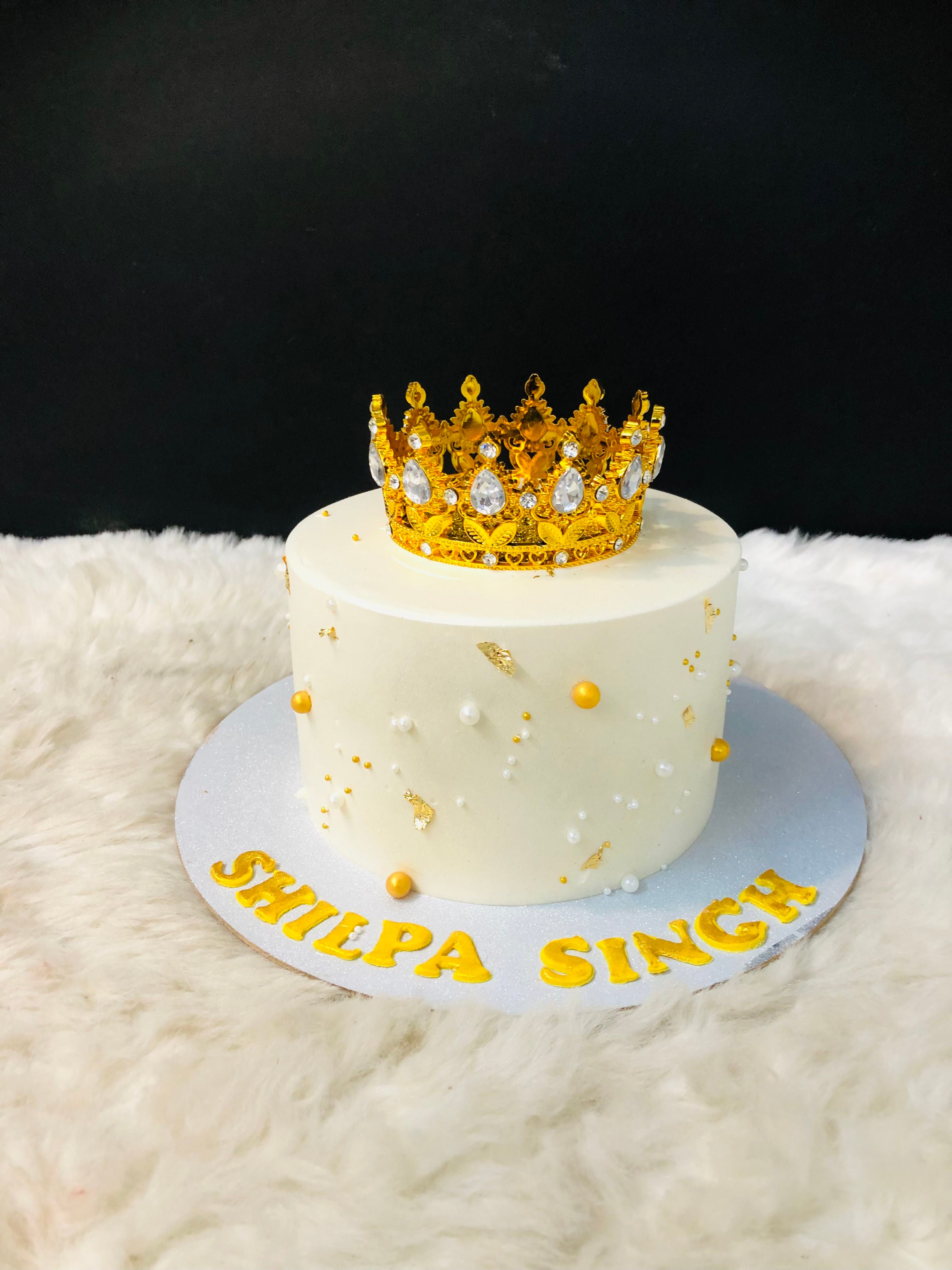 Royal Crown Celebration Cake