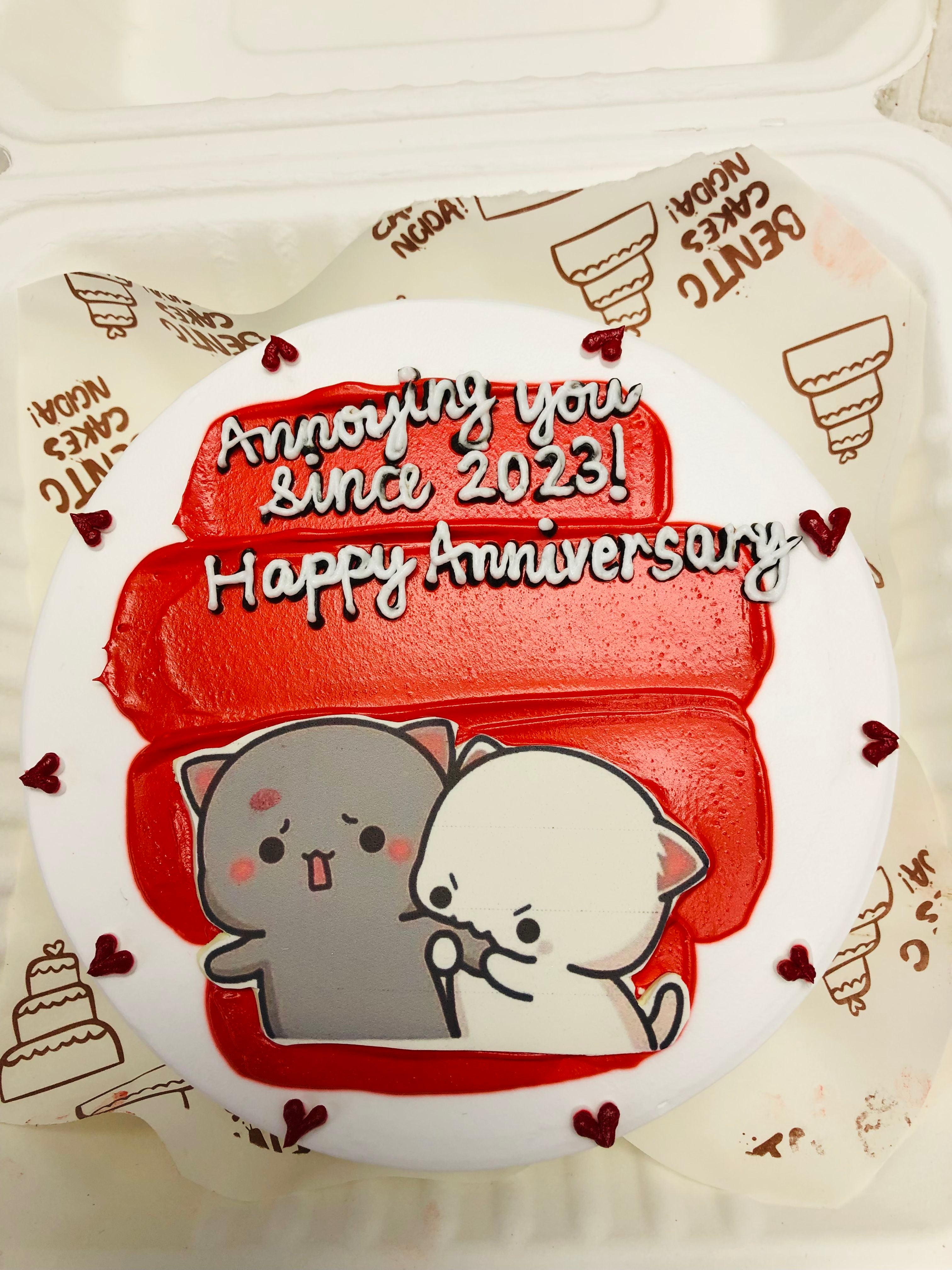 Anniversary Bento Cake