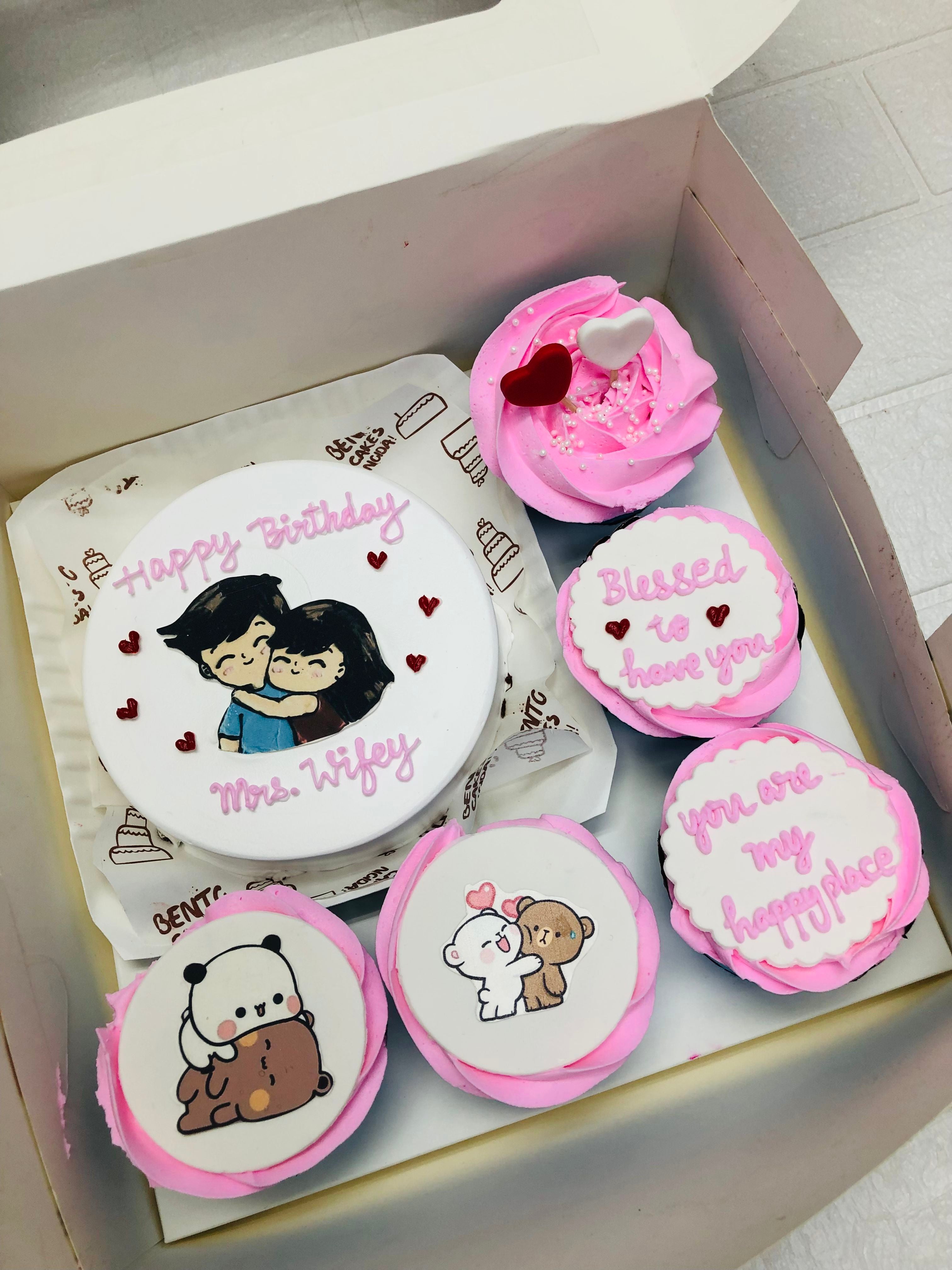 Wife’s Birthday combo cake