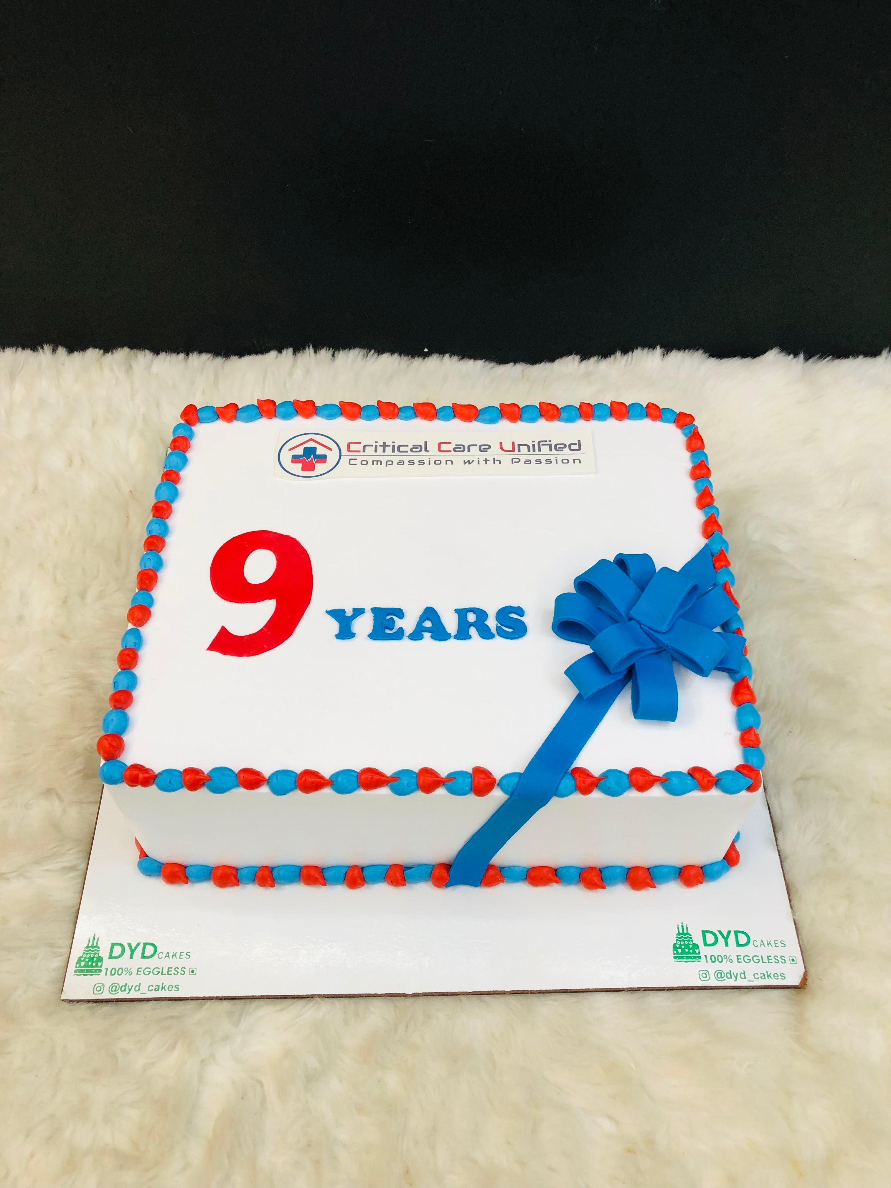 Critical Care Unified 9th Anniversary Cake