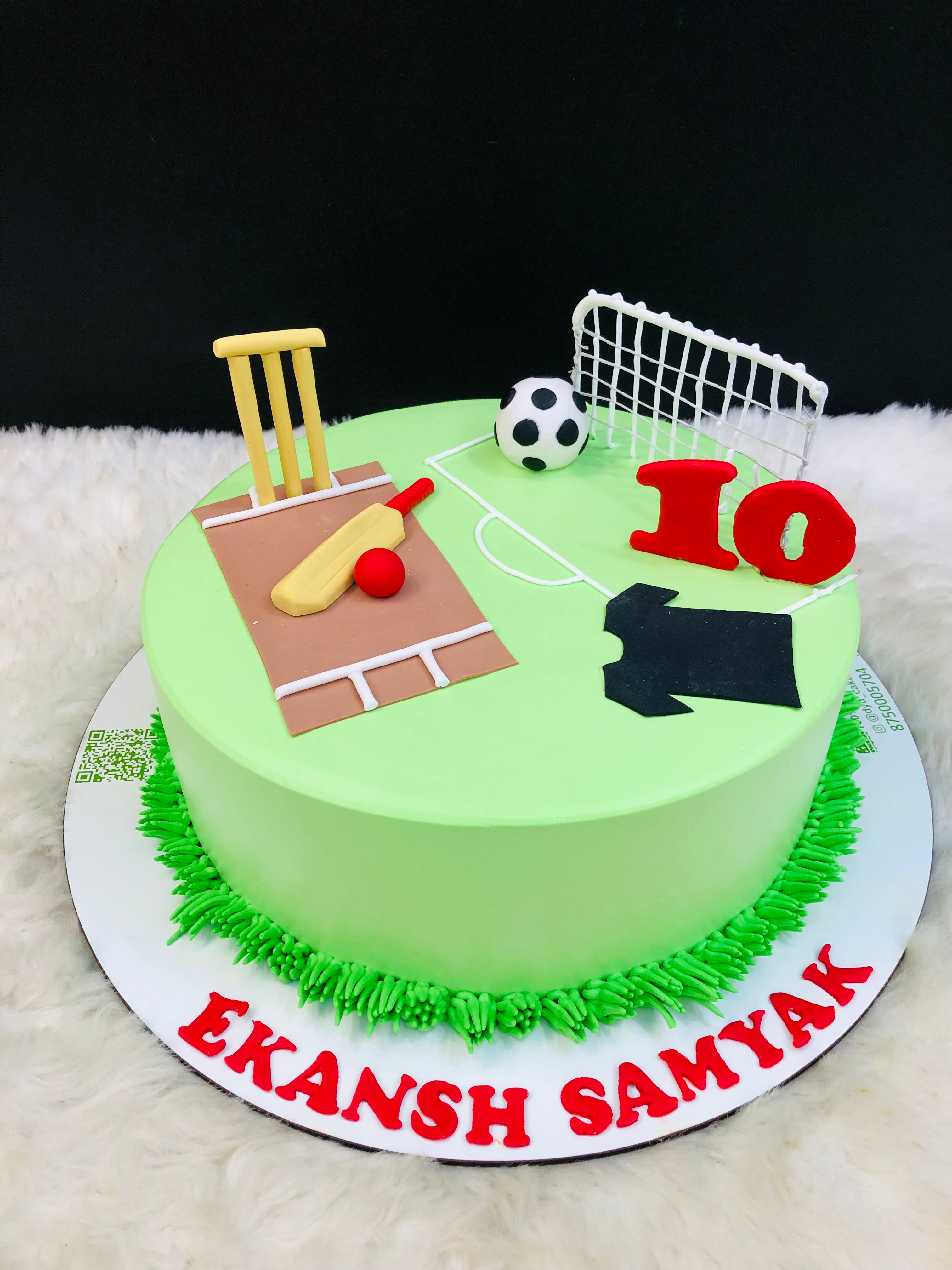 Sports Birthday Cake