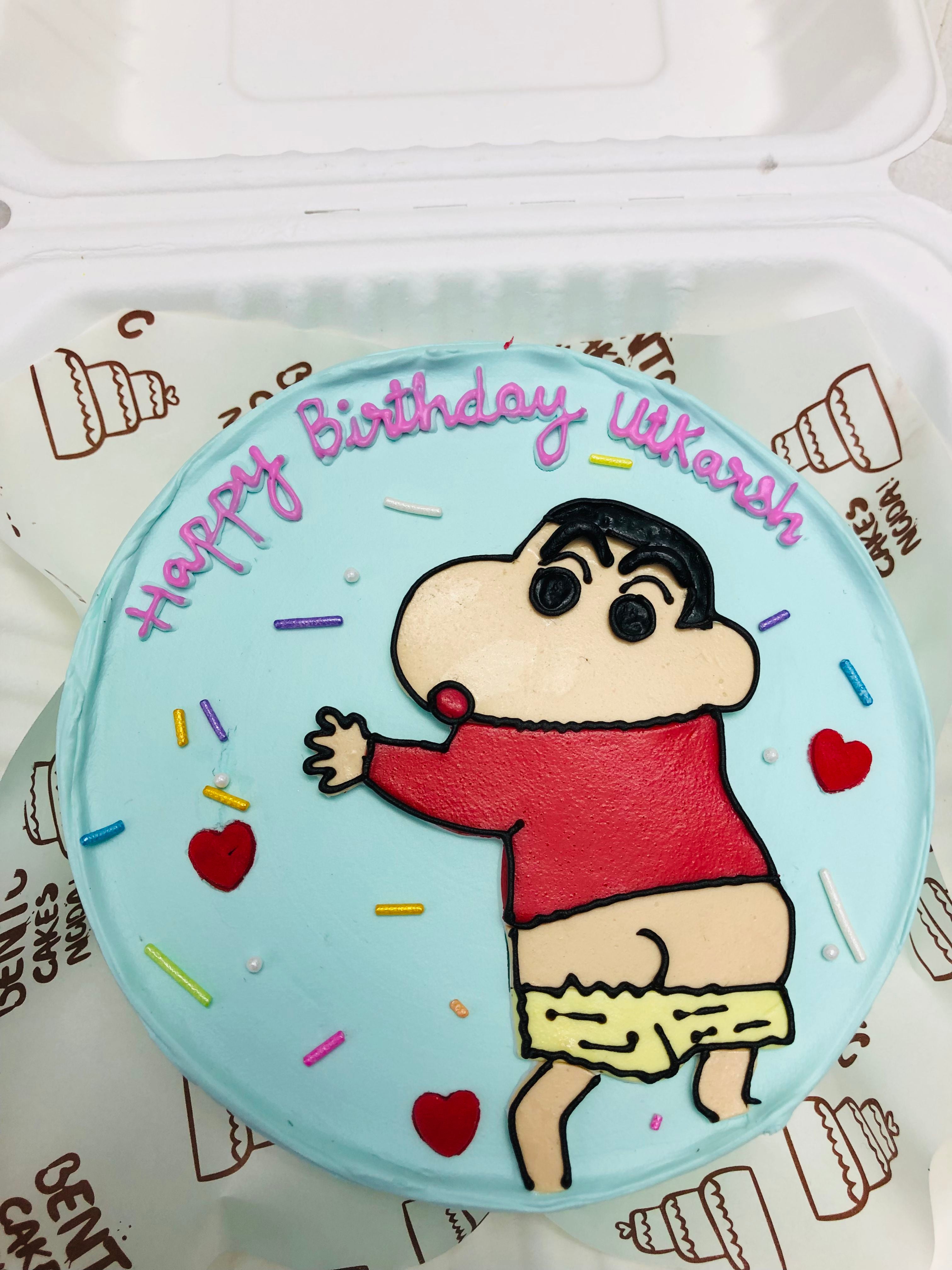 Shin Chan Birthday Bento Cake