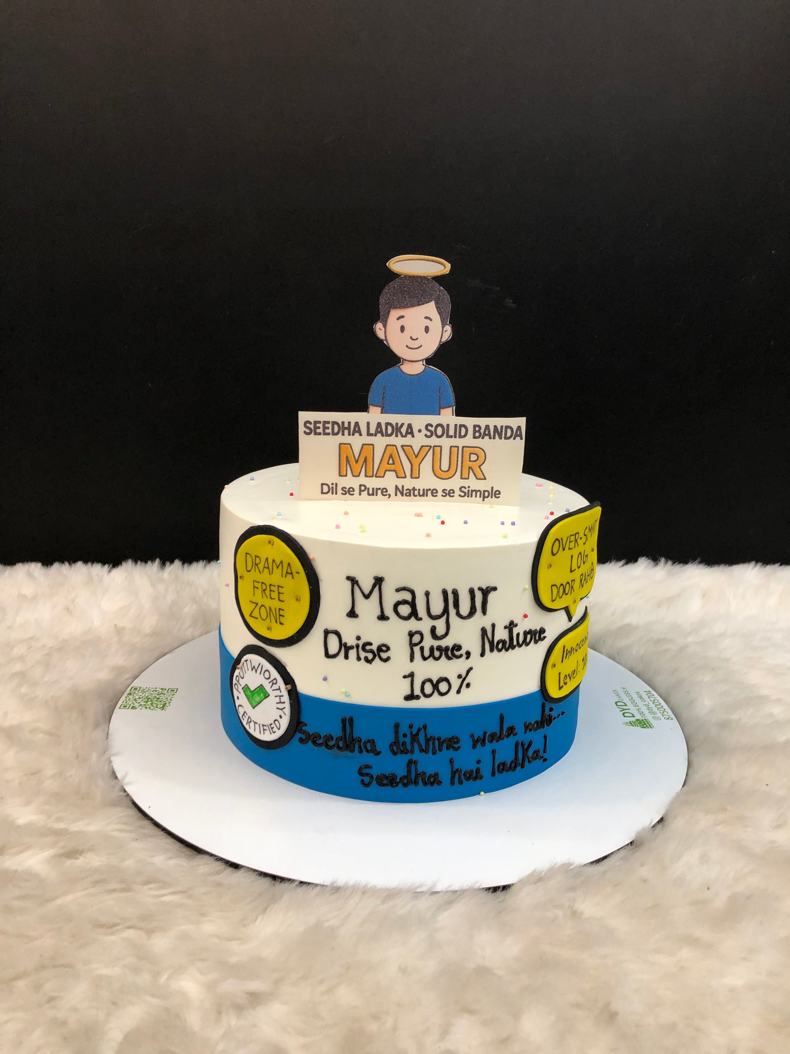 Personality Birthday Cake