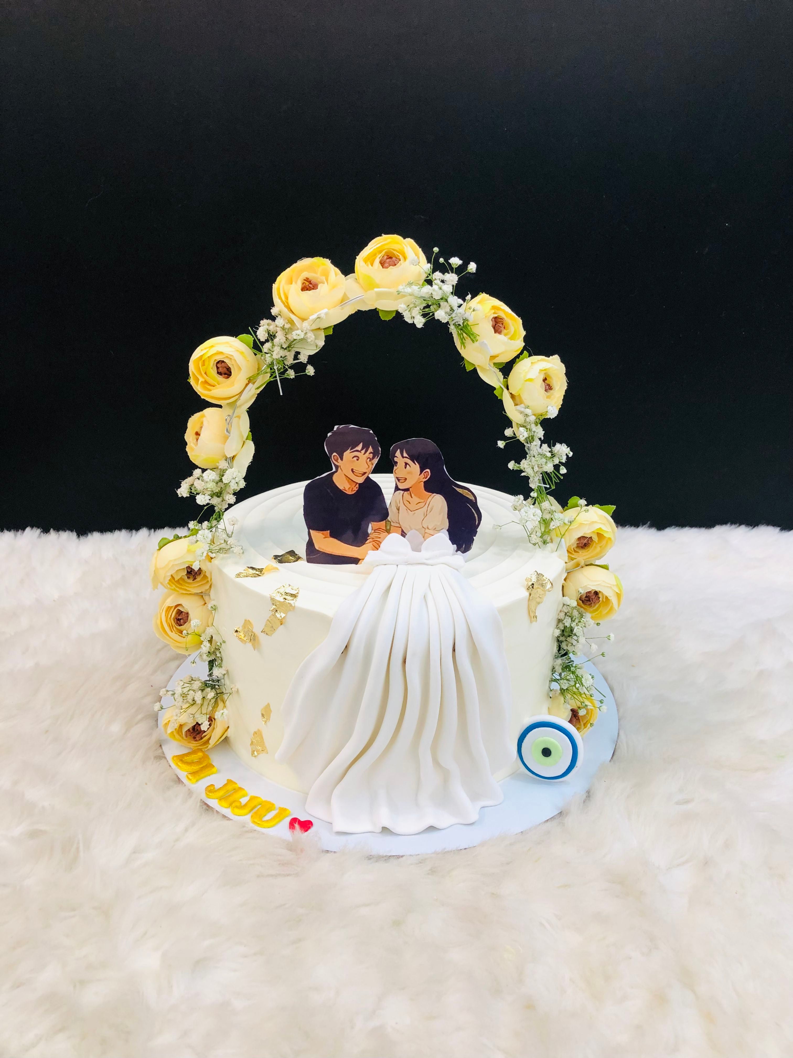DJ Jijo Couple Celebration Cake