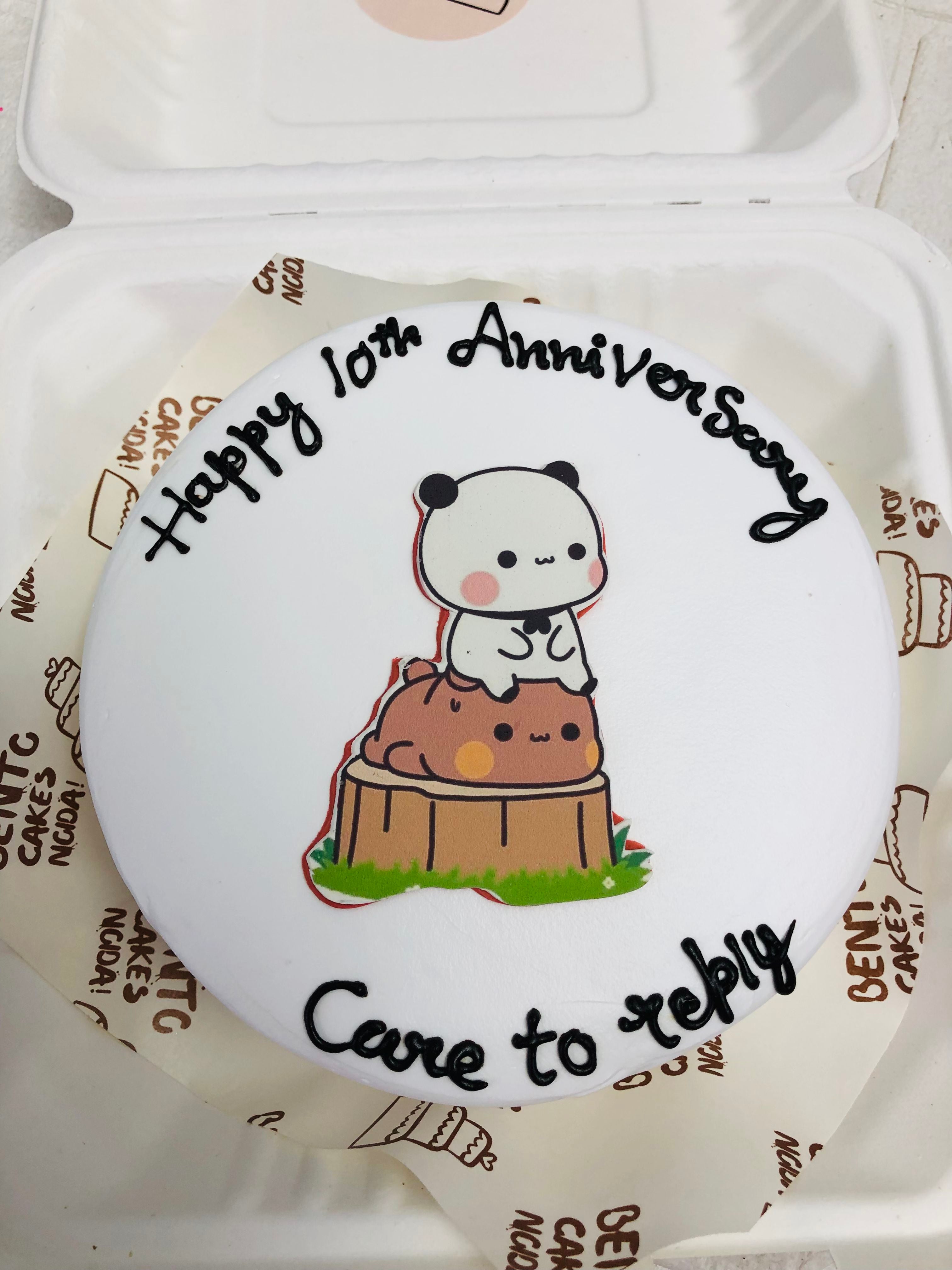 10th Anniversary Bento Cake