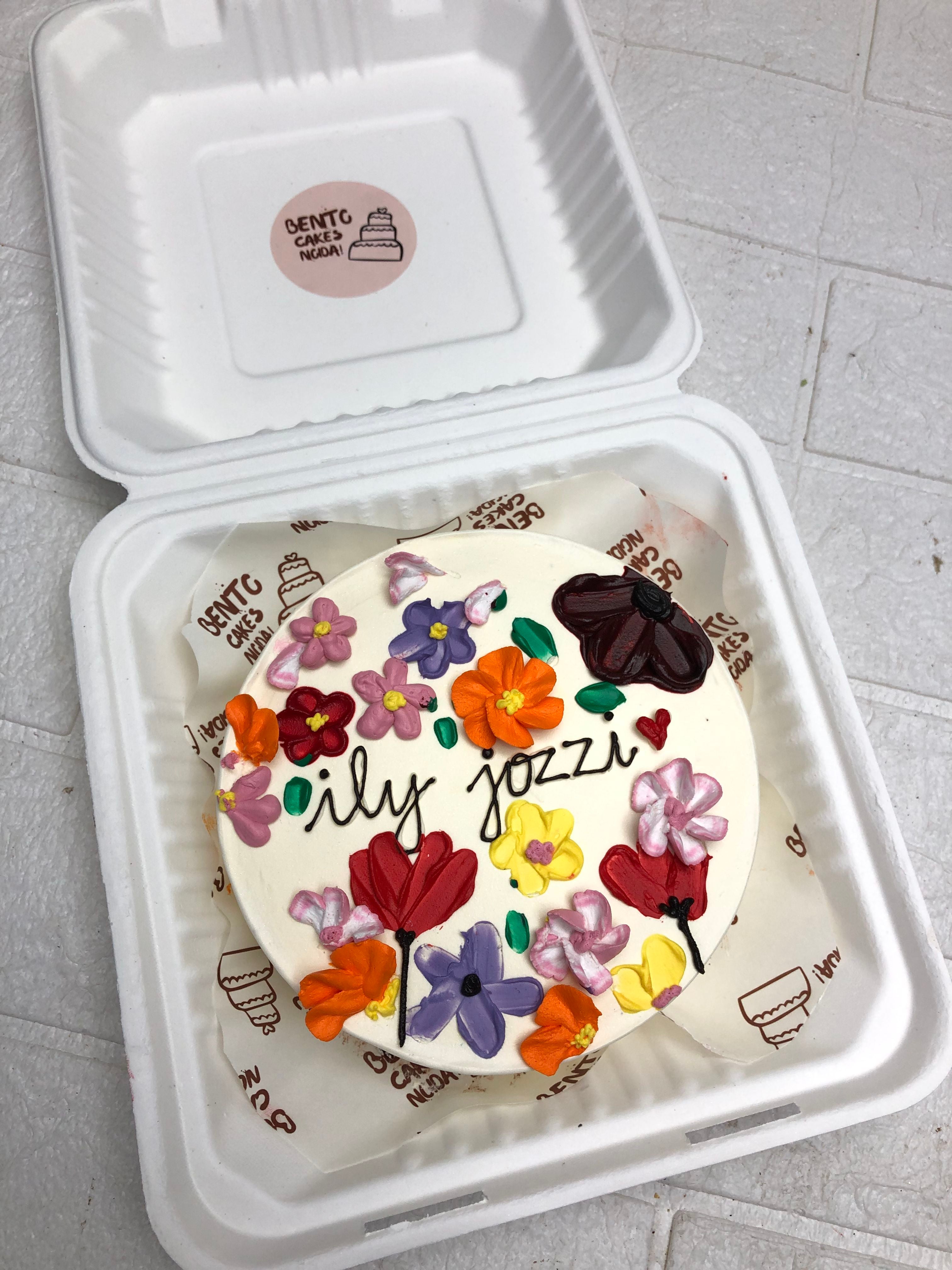 Floral Bento Cake