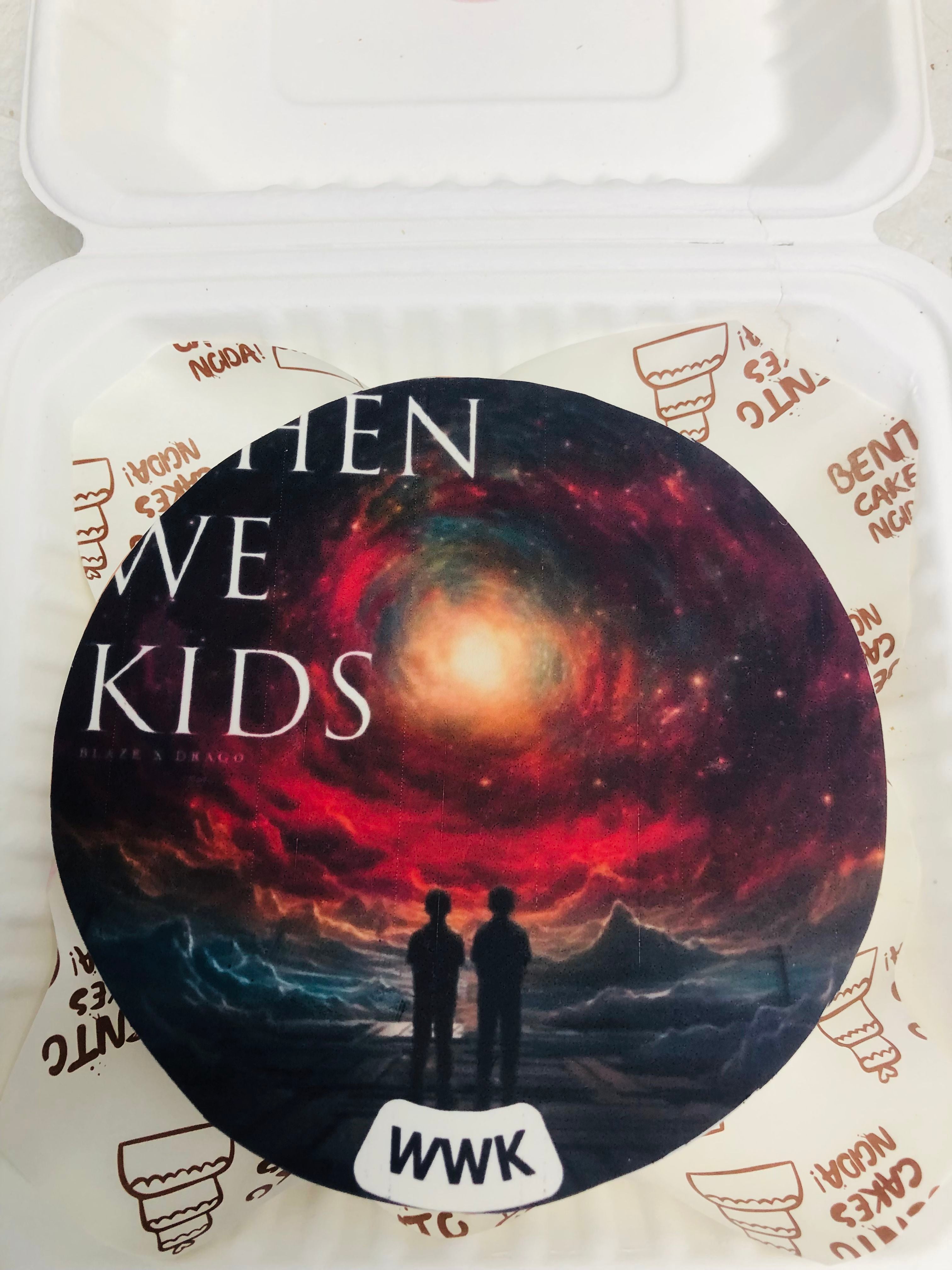 Cosmic Sticker bento cake
