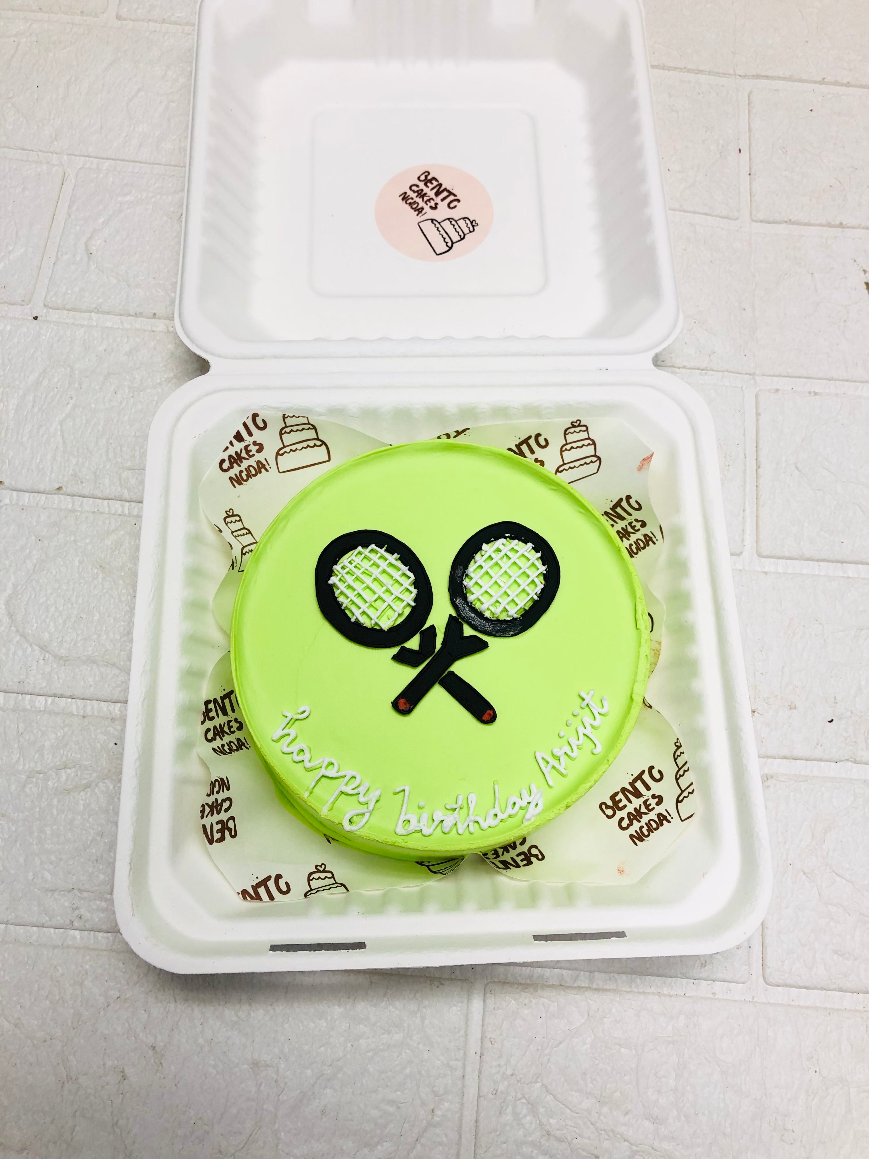 Tennis-Themed Birthday Bento
