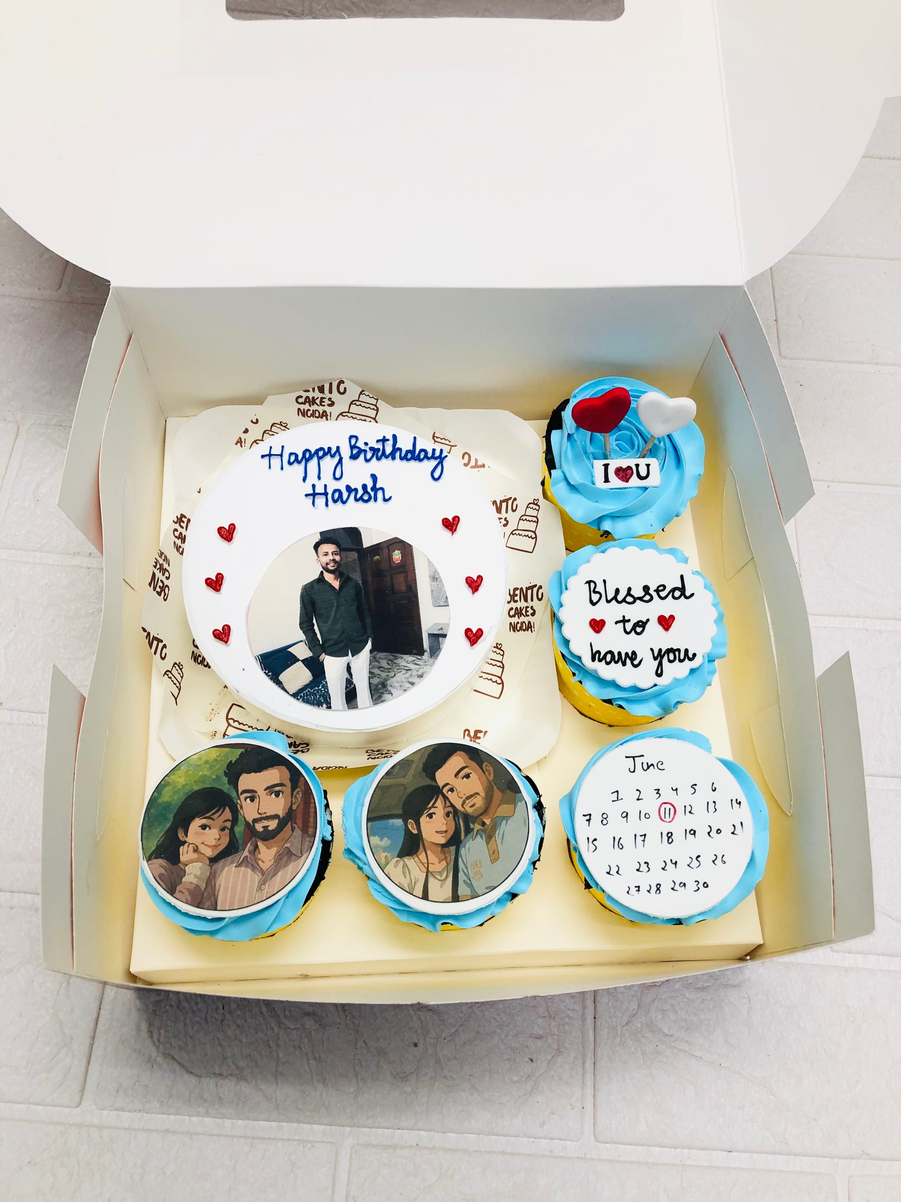 Personalized Birthday Bento Cake