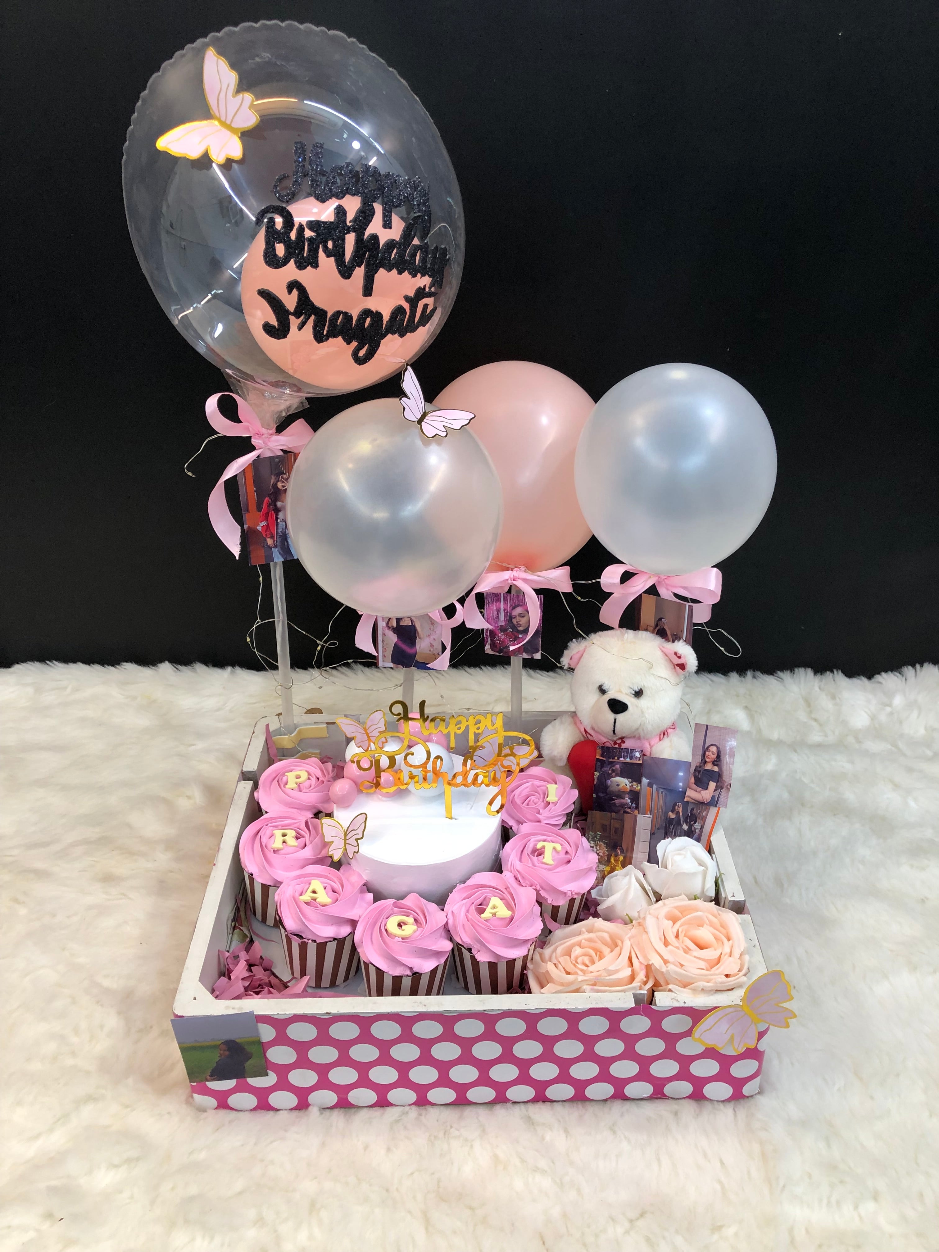 Birthday Gift Box Cake Set – Angie Special