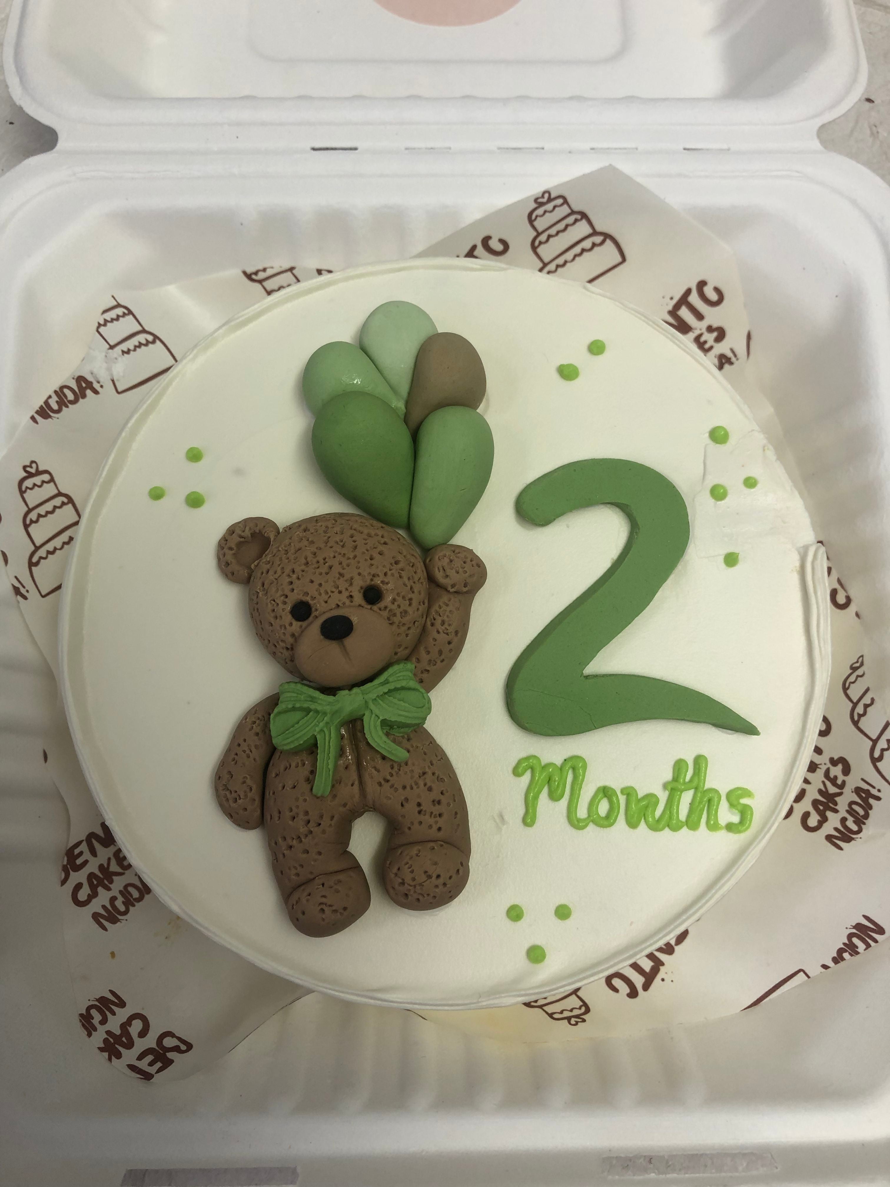 2-Month Baby Bento Cake