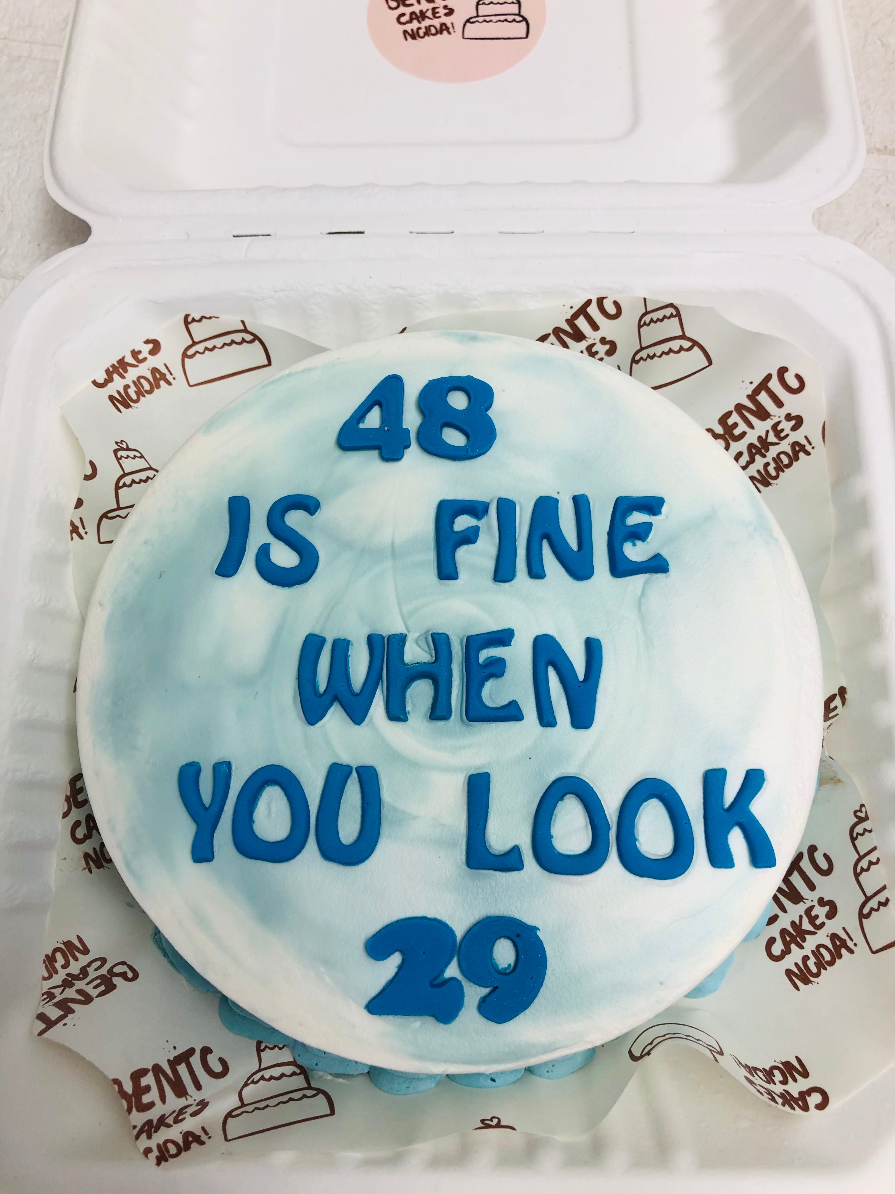 Light Blue message bento