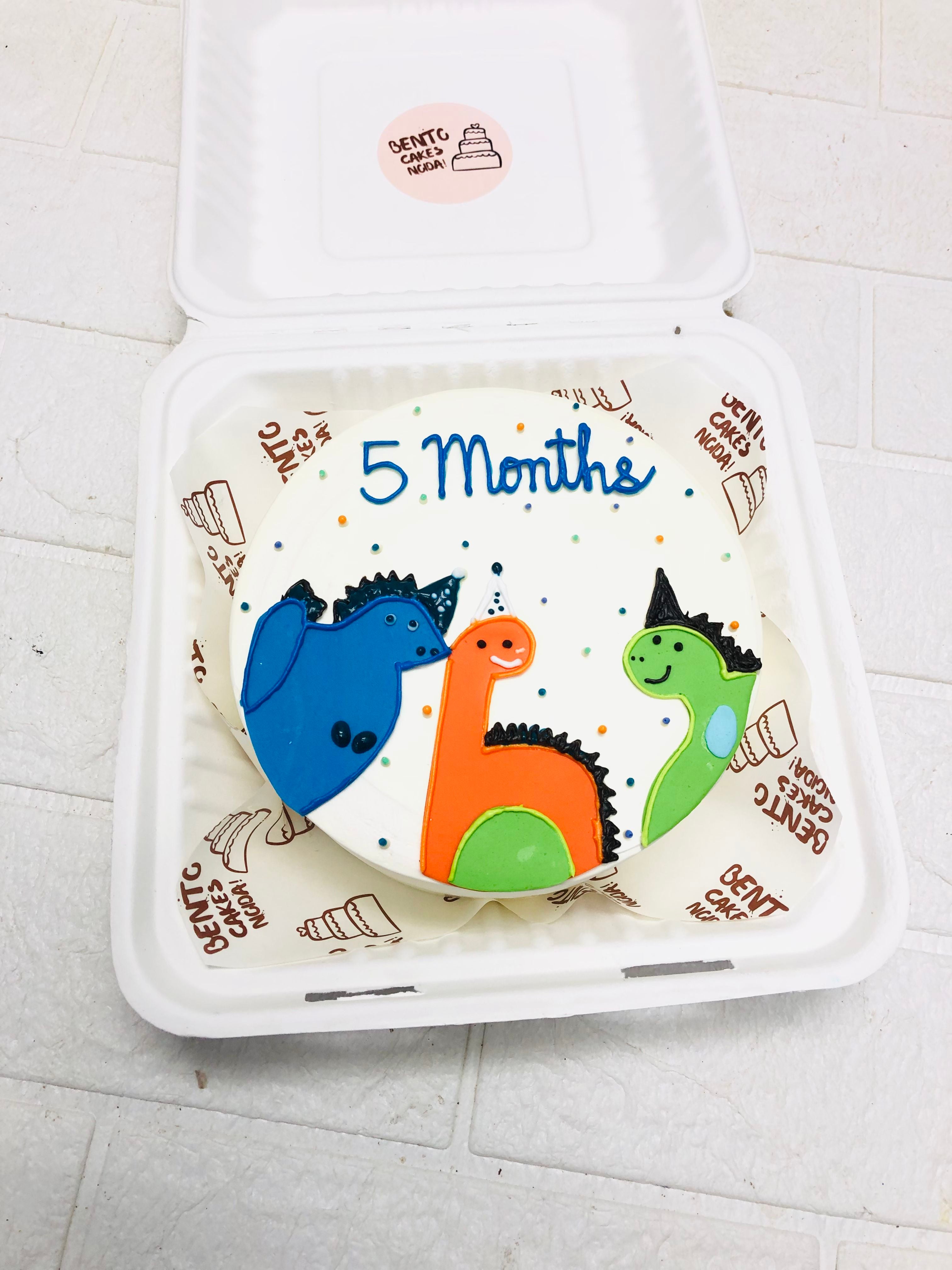 5 Month Bento Cake