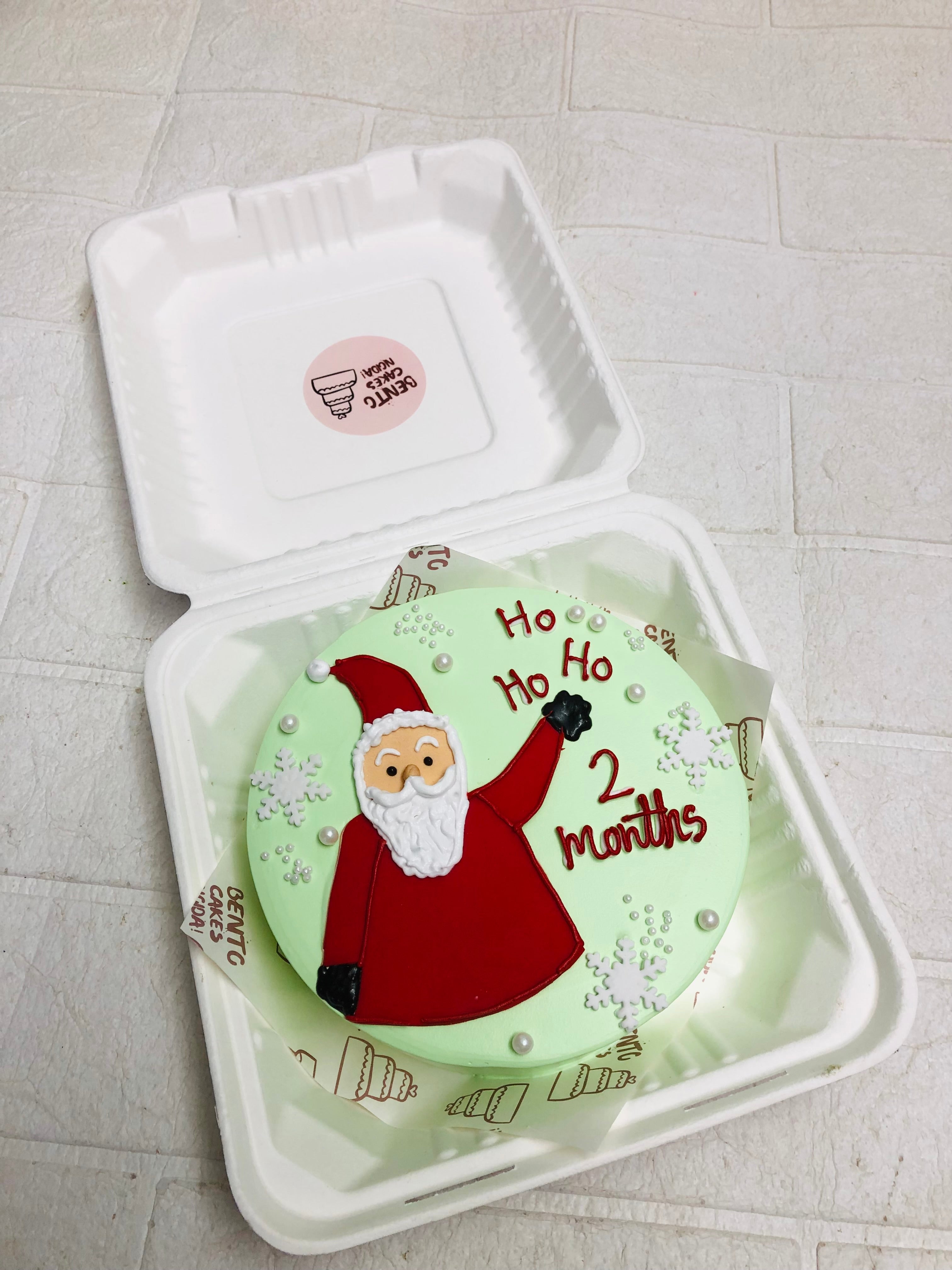 Santa Claus Bento Cake – Christmas Celebration