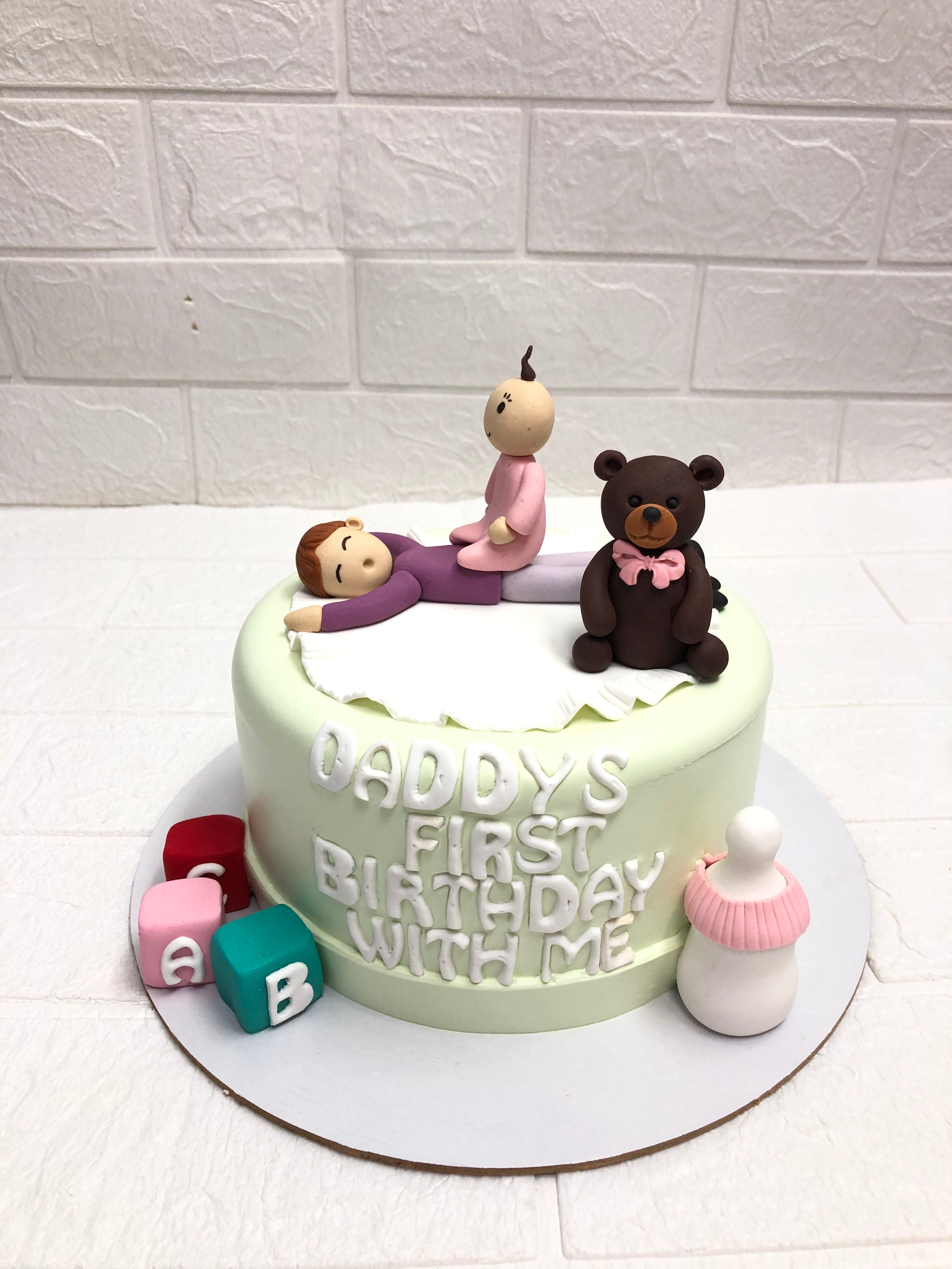 Daddy’s First Birthday with Me Cake