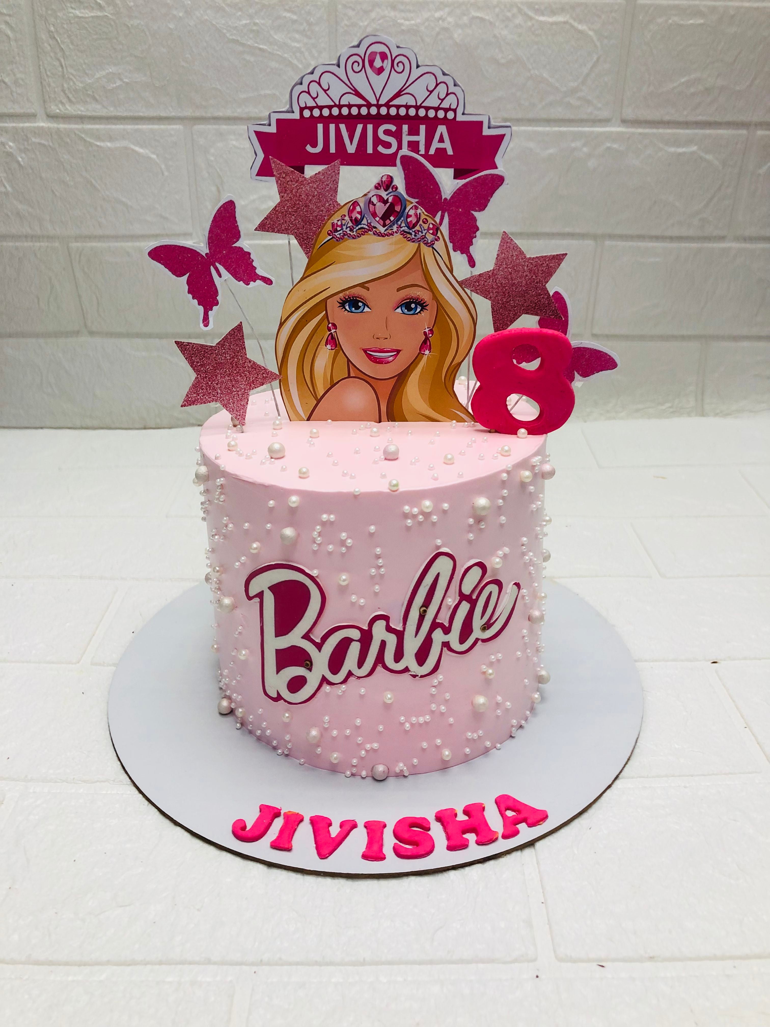 Barbie Birthday Cake