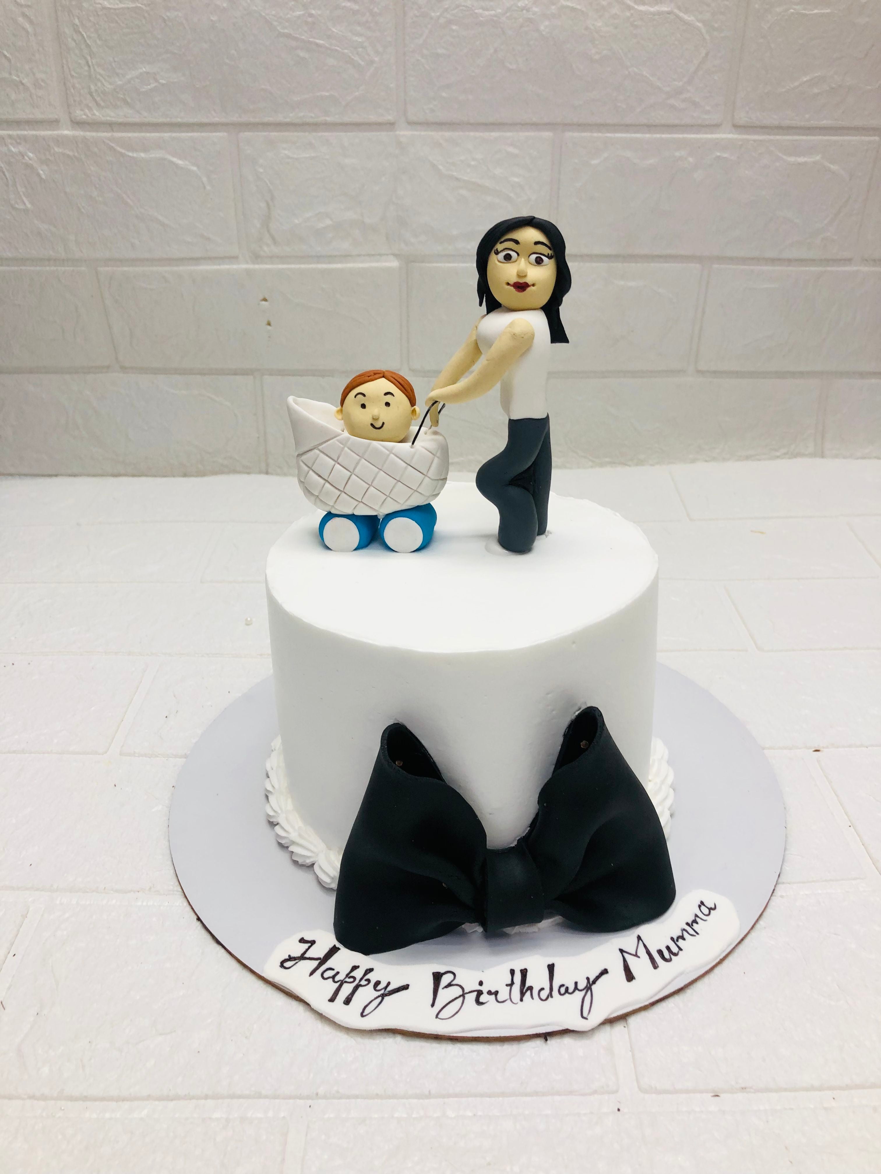 Mumma & Baby Birthday Cake