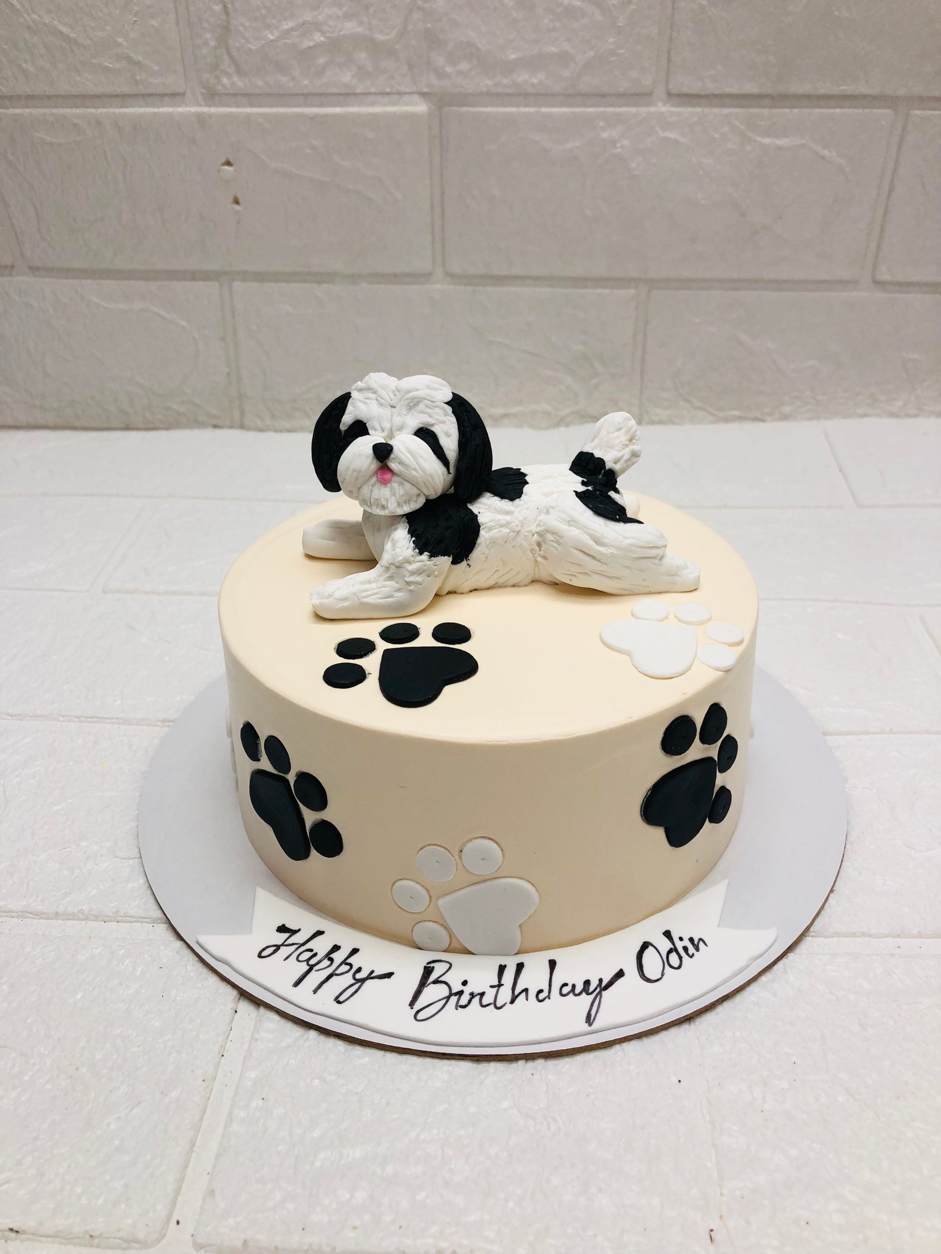 Dog Birthday Cake