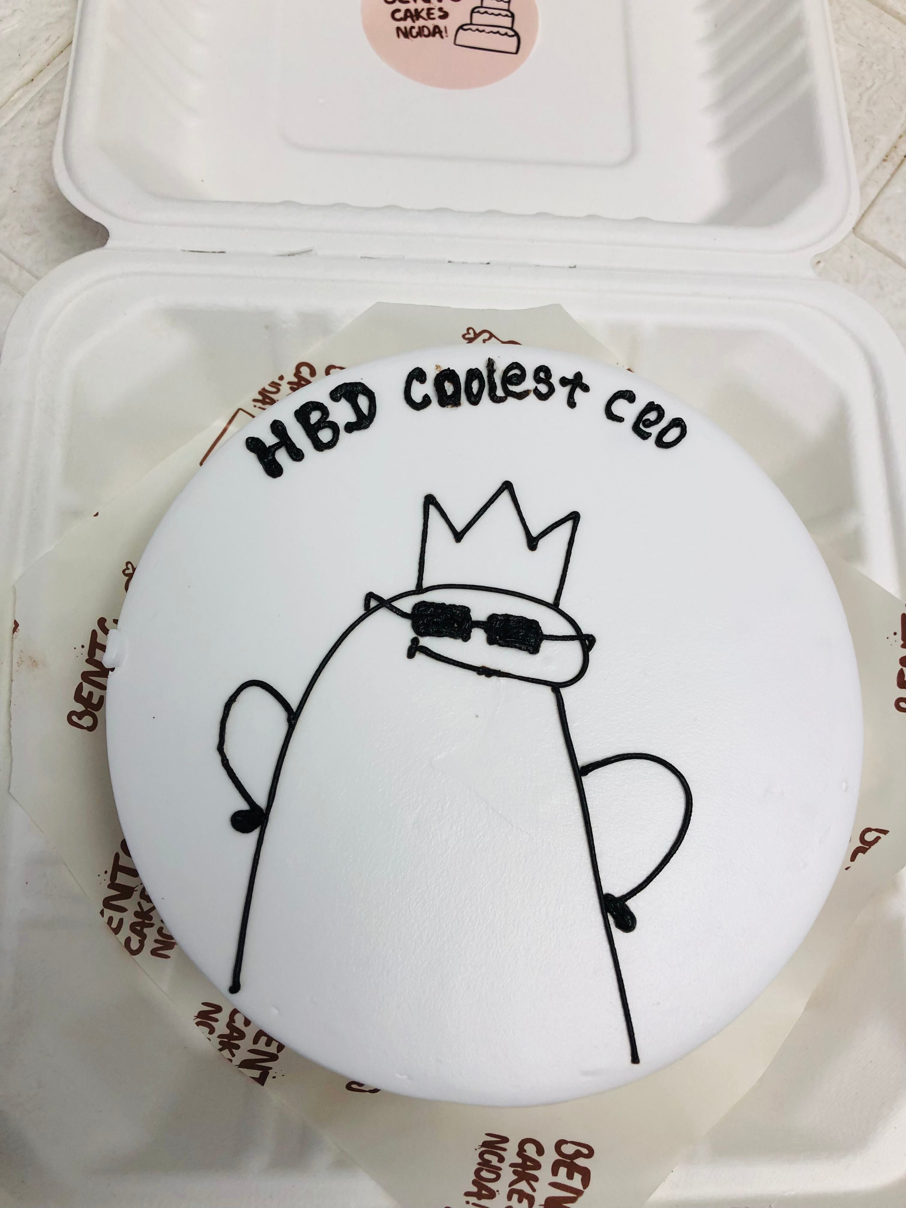 Coolest CEO Birthday Cake