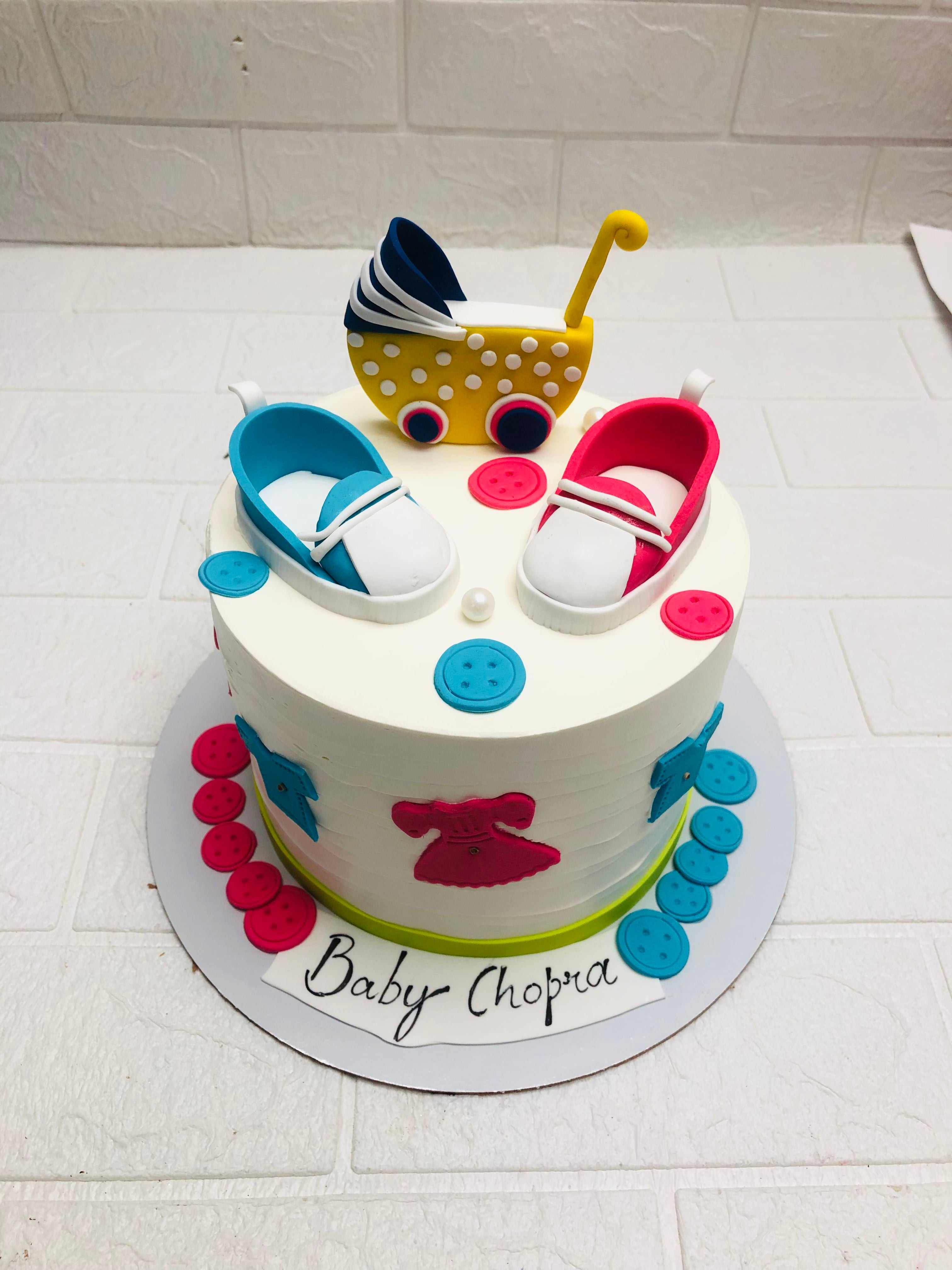 Baby Celebration Cake