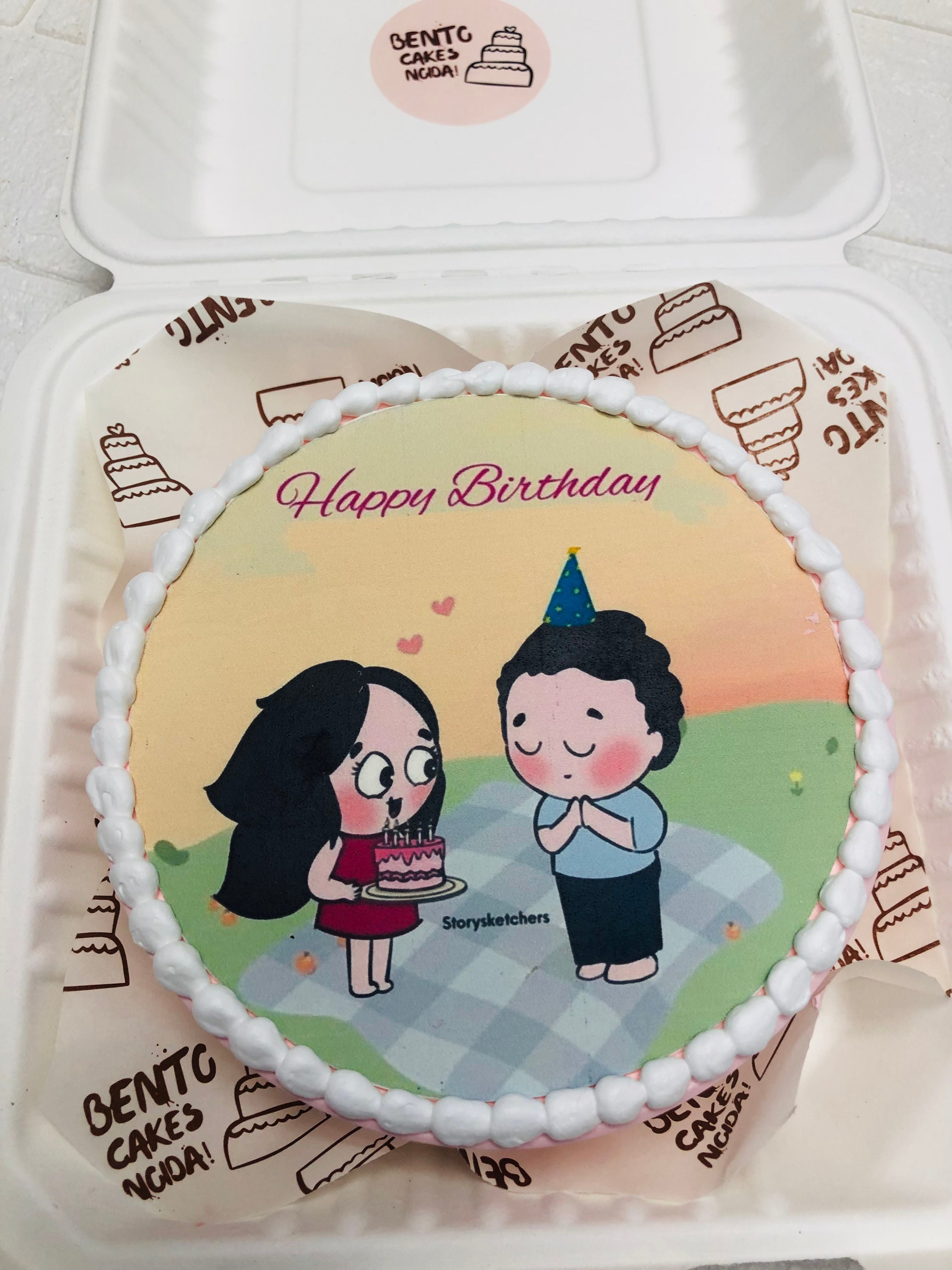 Birthday Picnic Bento Cake
