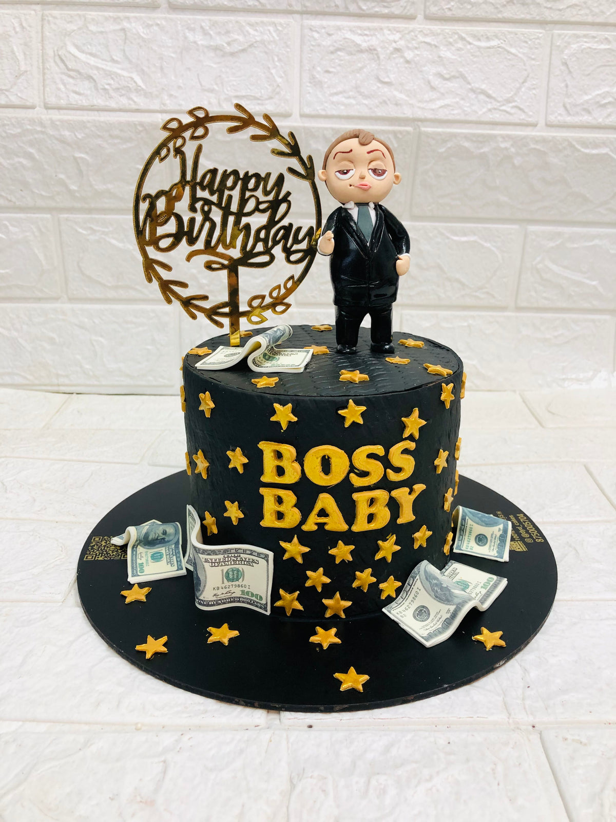 Professional Boss Baby Birthday Cake