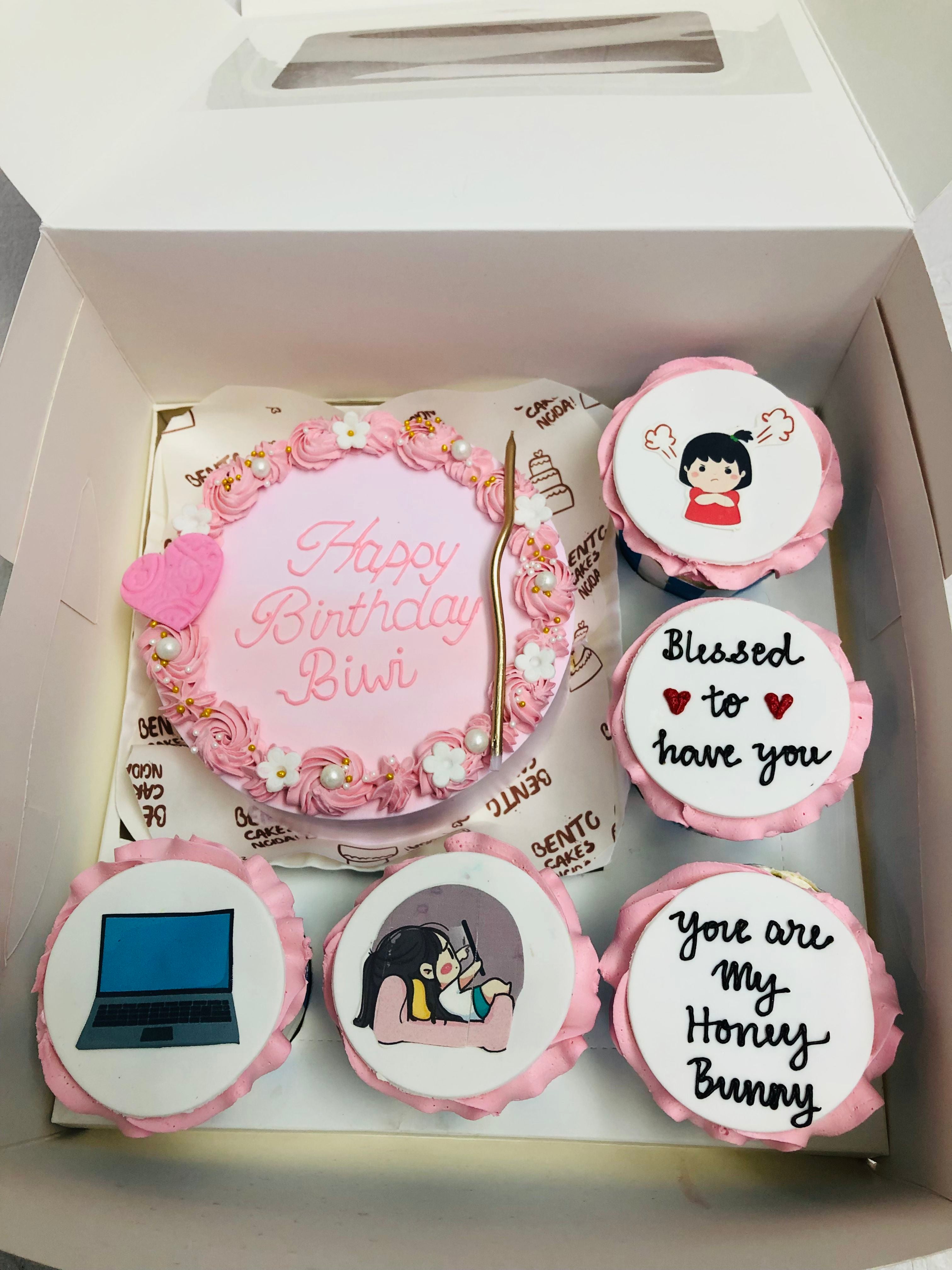 Biwi Birthday Cake & Cupcake Box