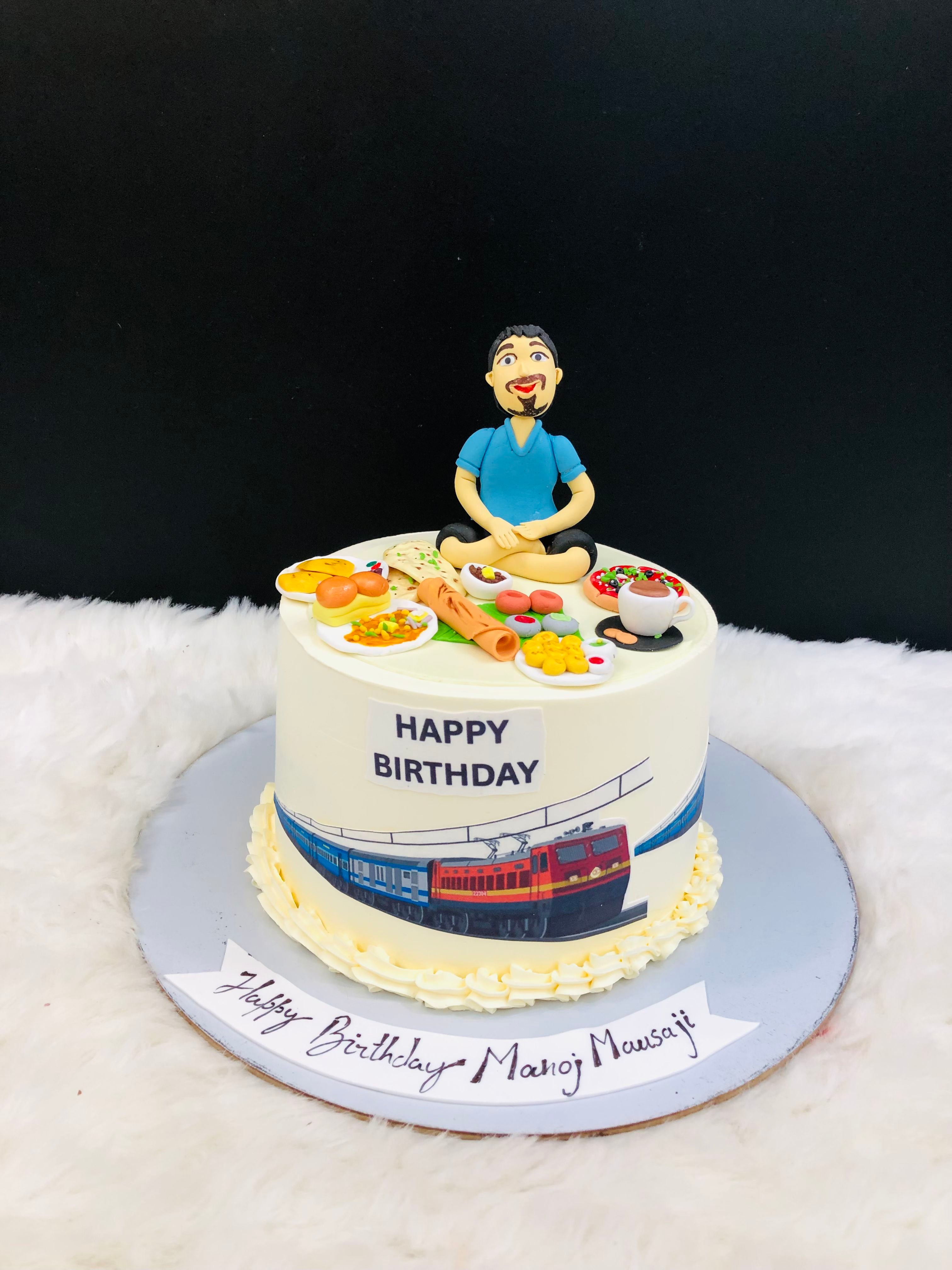 Indian Food Birthday Cake