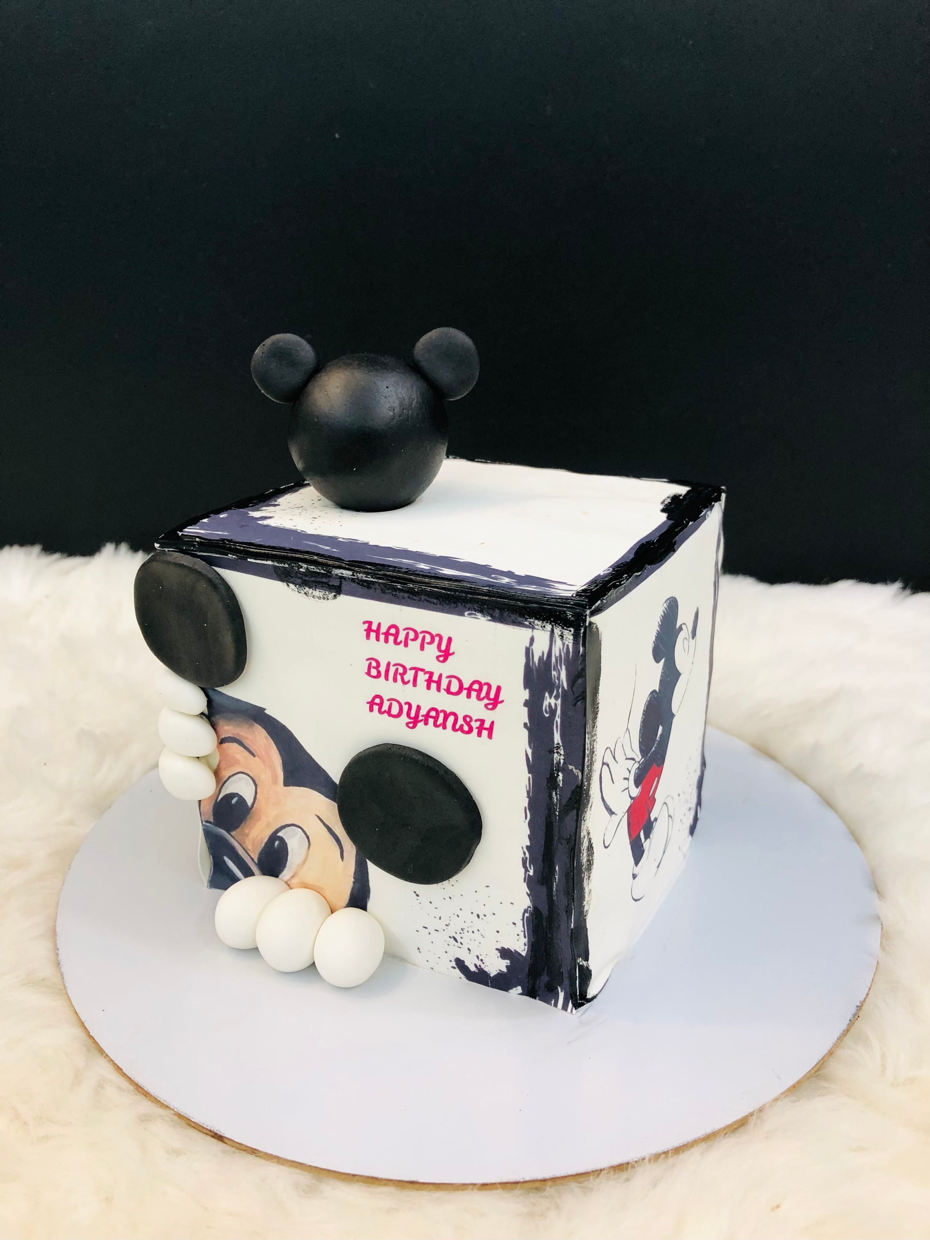 Mickey Mouse Birthday Cake