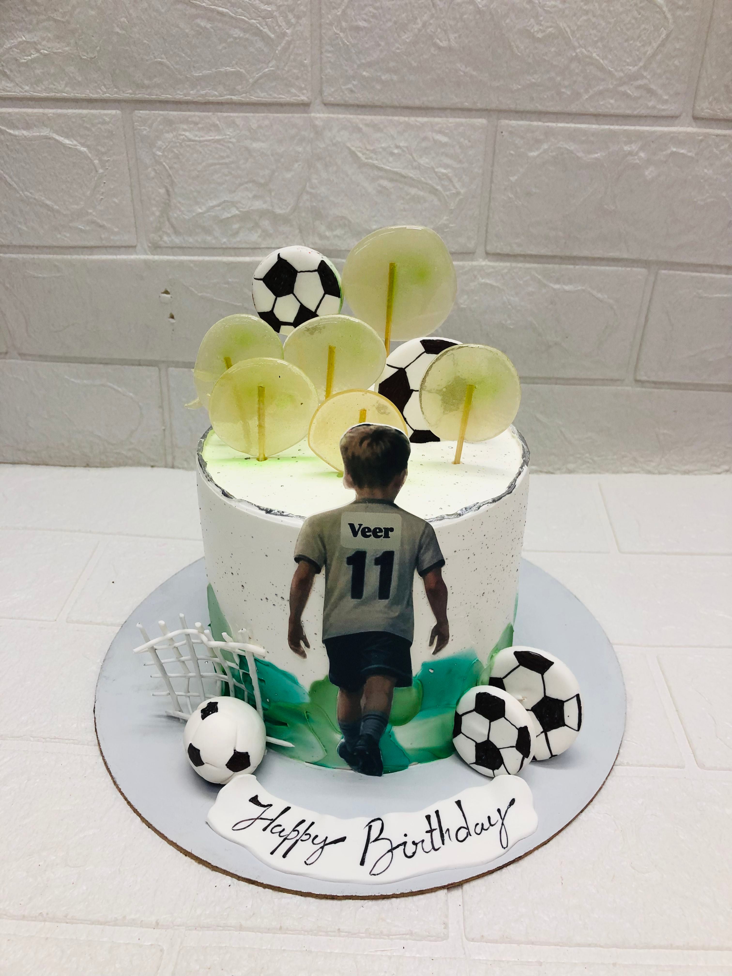 Football Birthday Cake