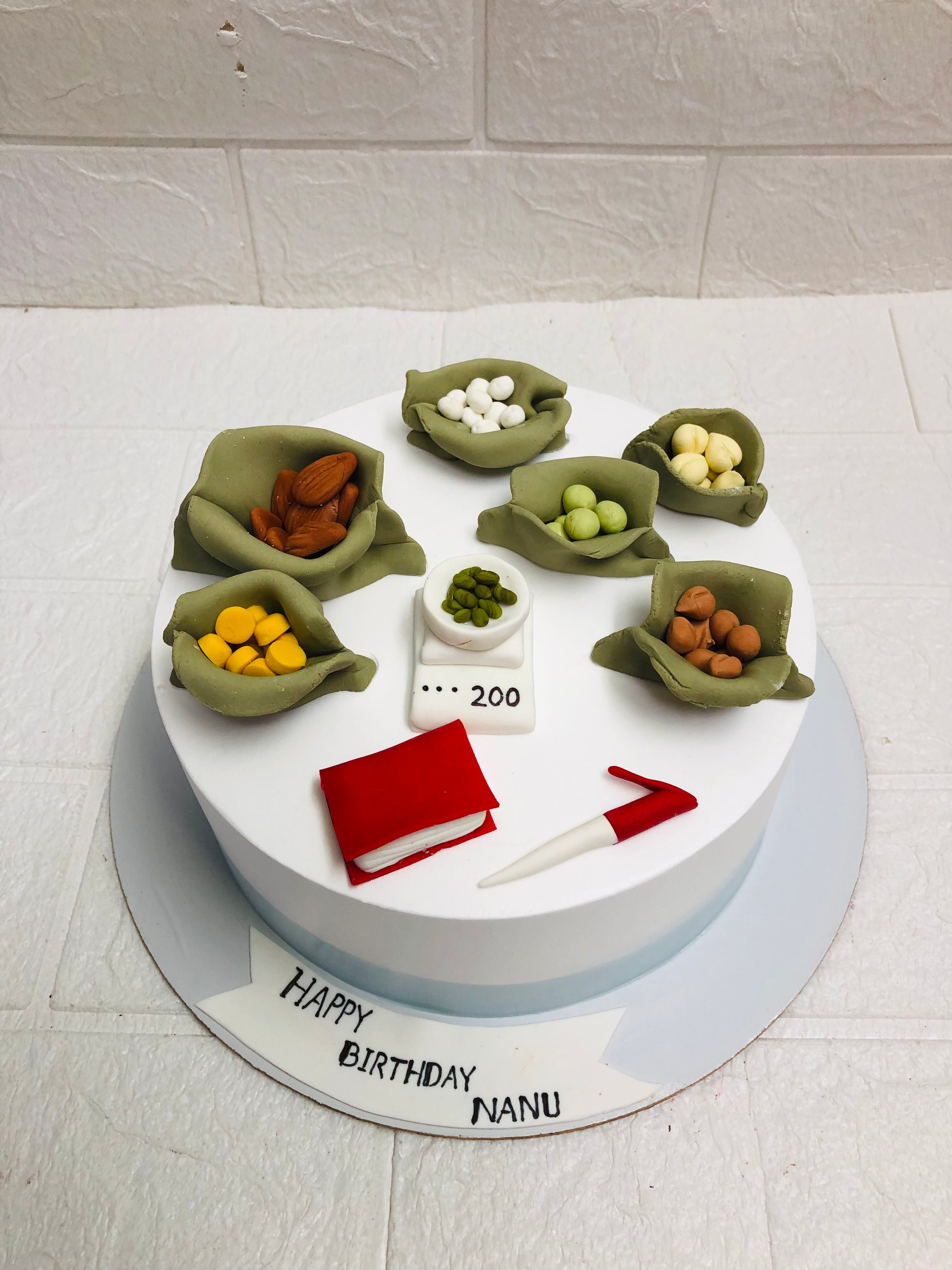 Milestone Birthday Cake