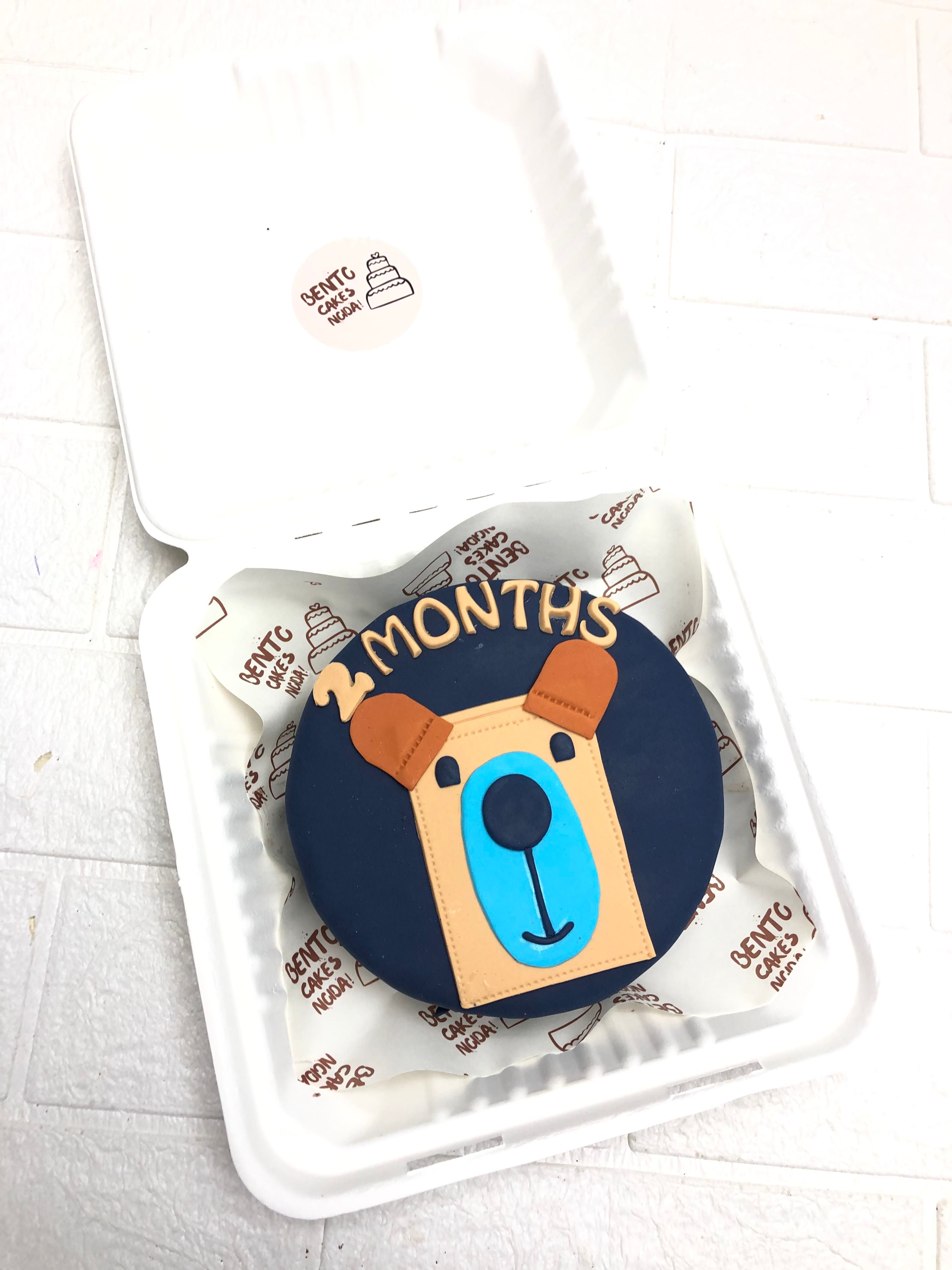 2-Month Baby Bento Cake