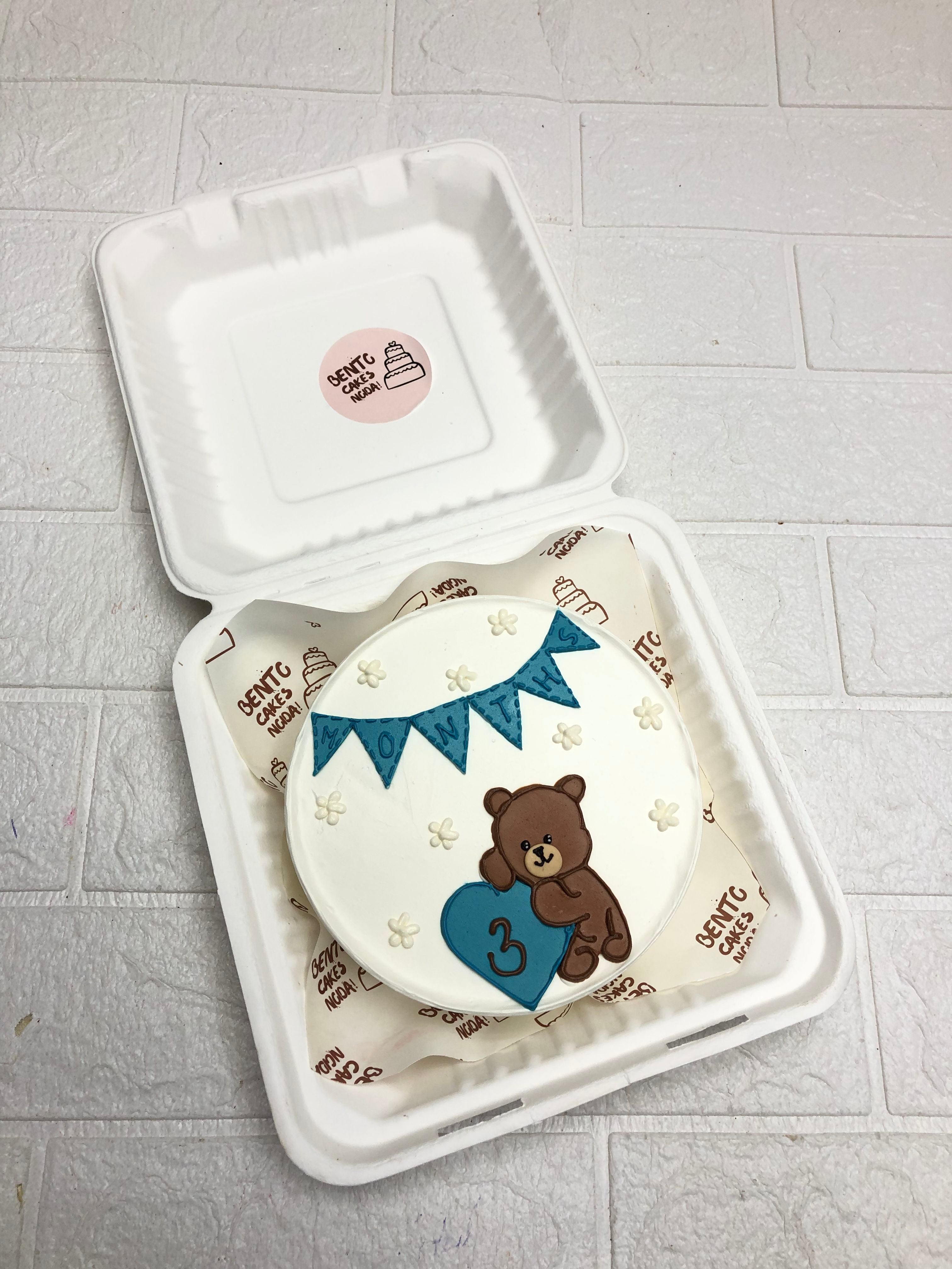 3rd Birthday Bento Cake