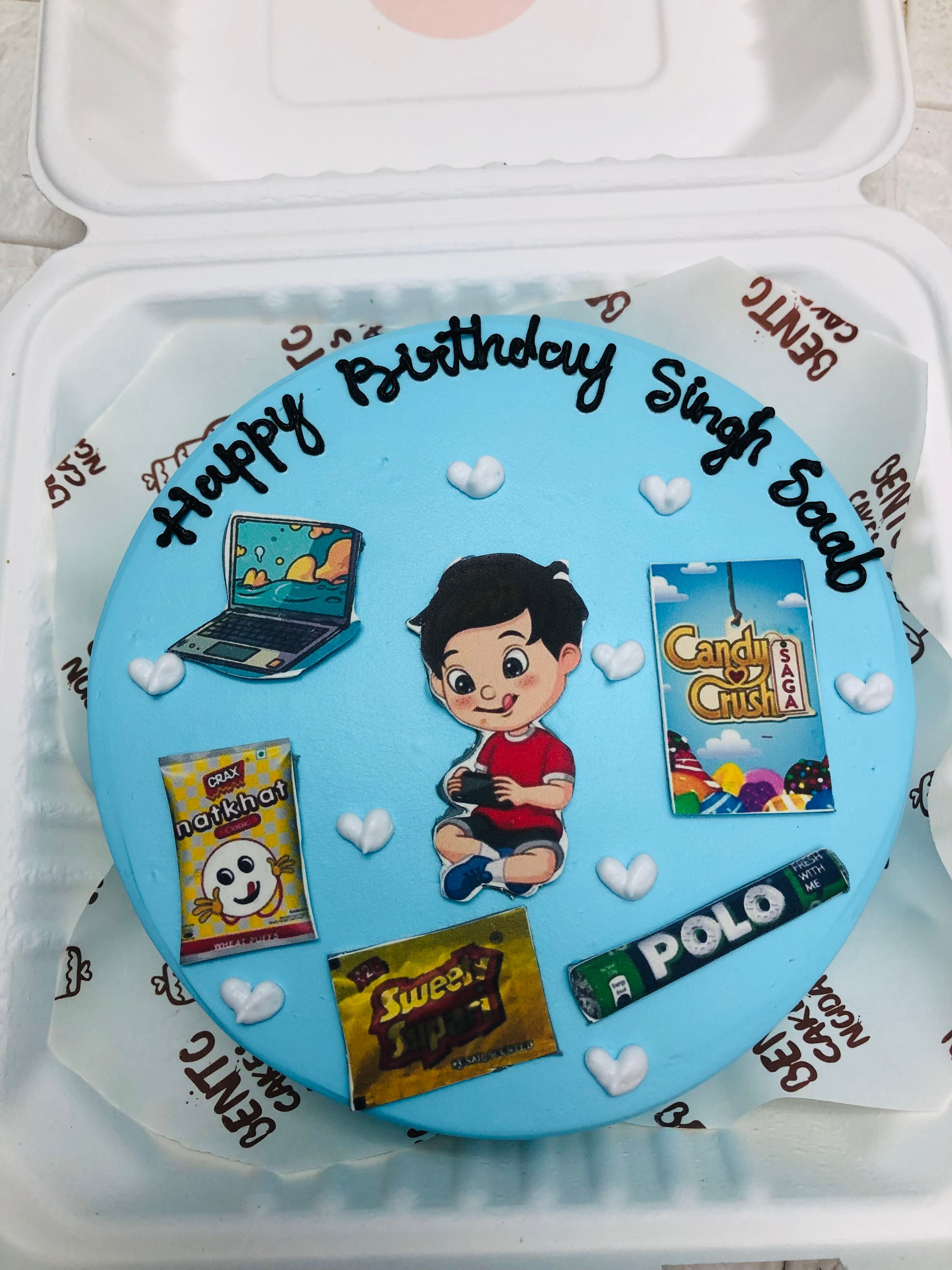 Personalized Birthday Cake