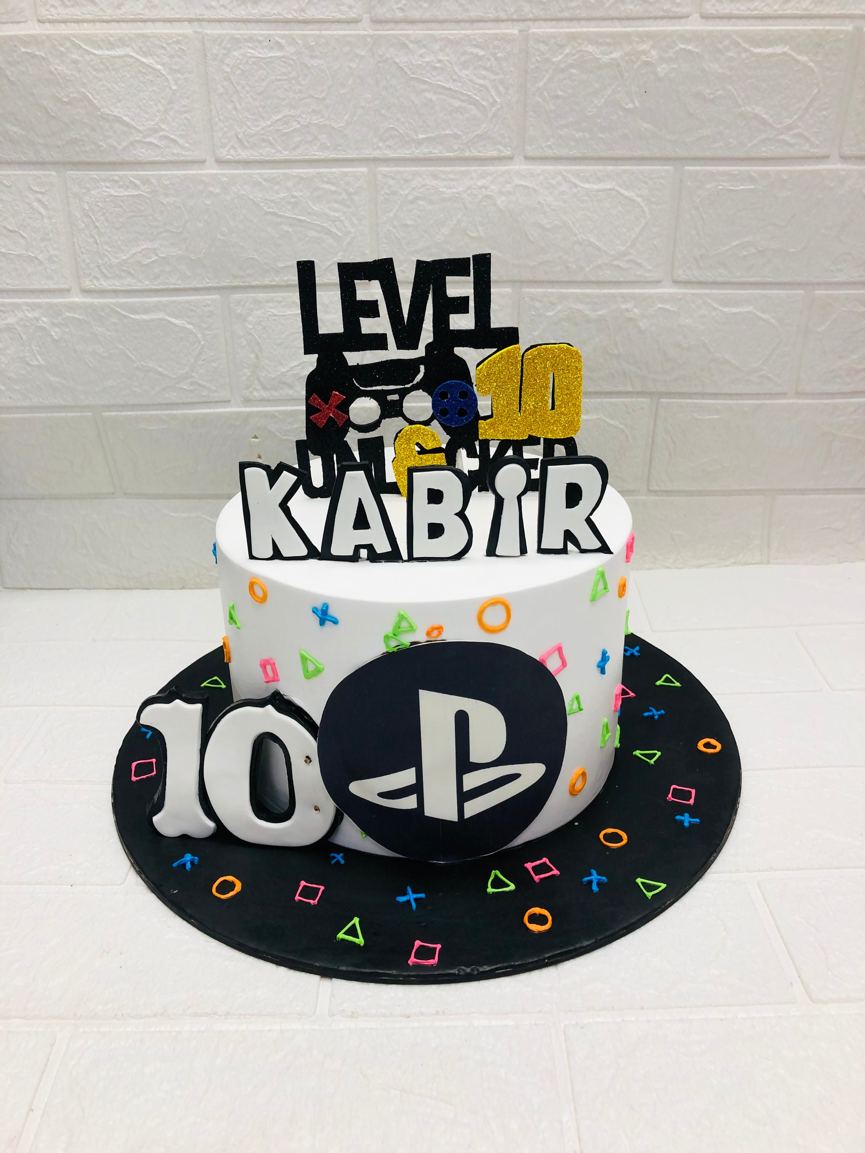 PlayStation Birthday Cake