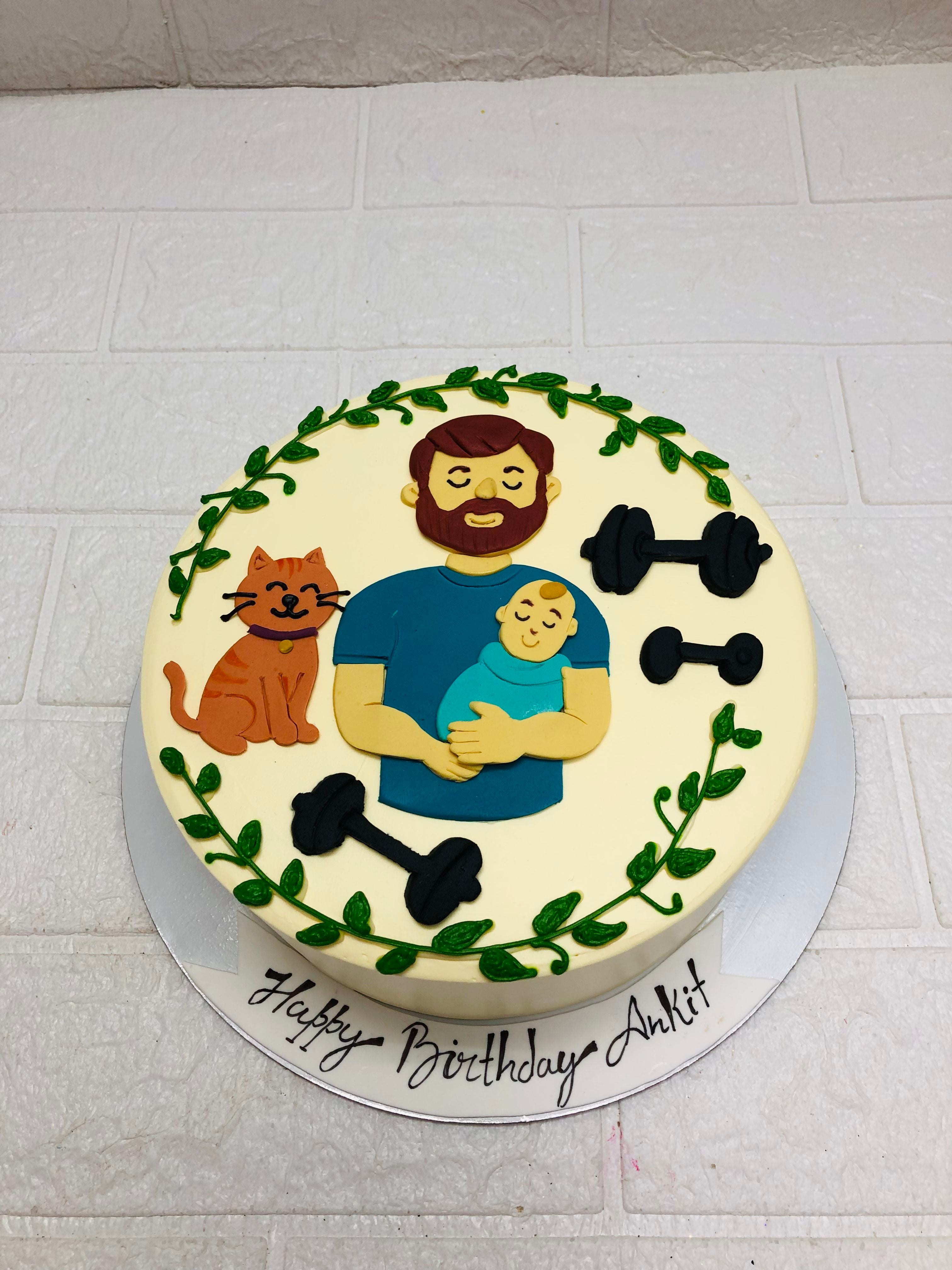 Personalized Birthday Cake