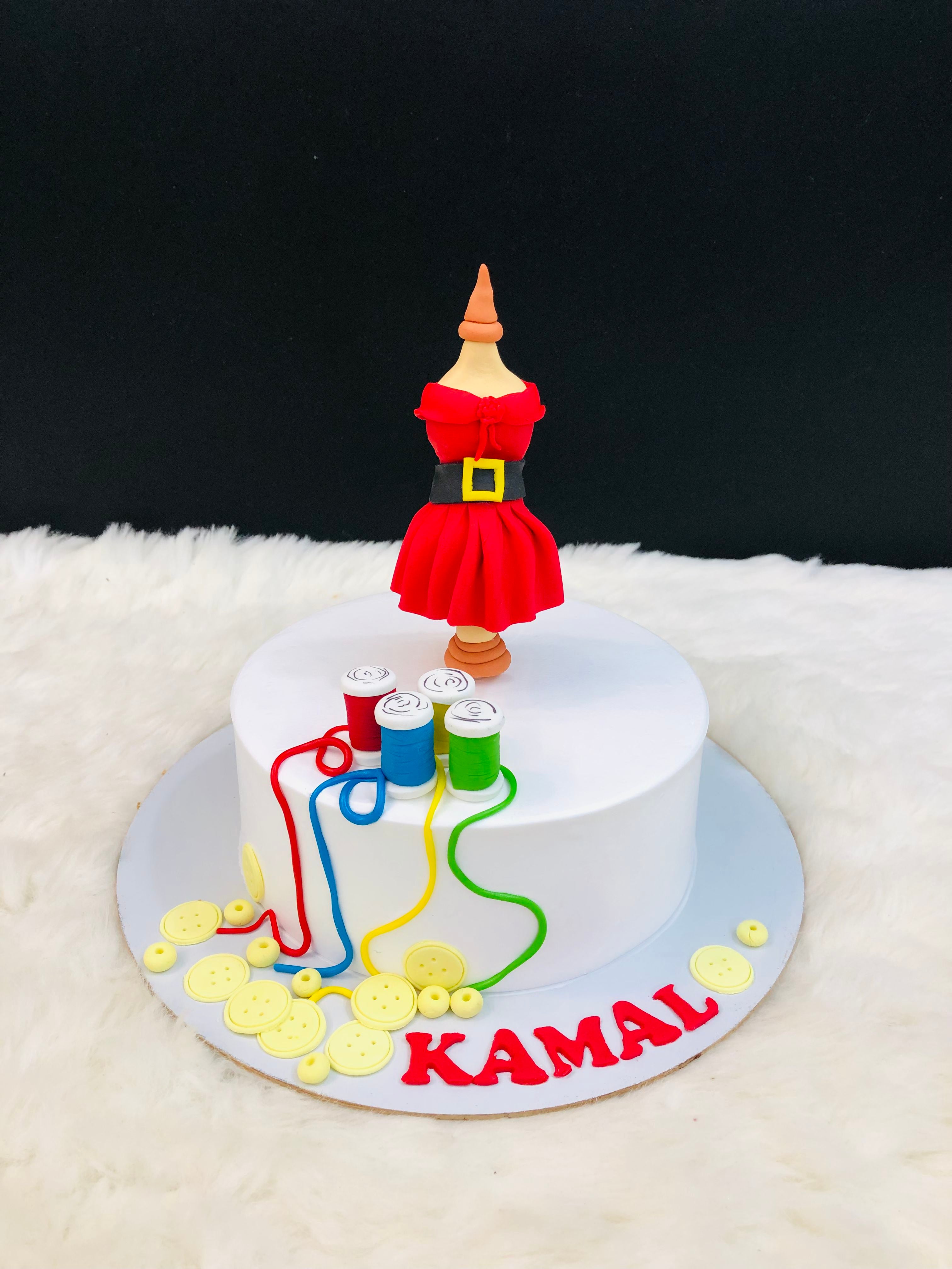 Fashion Designer Theme Cake