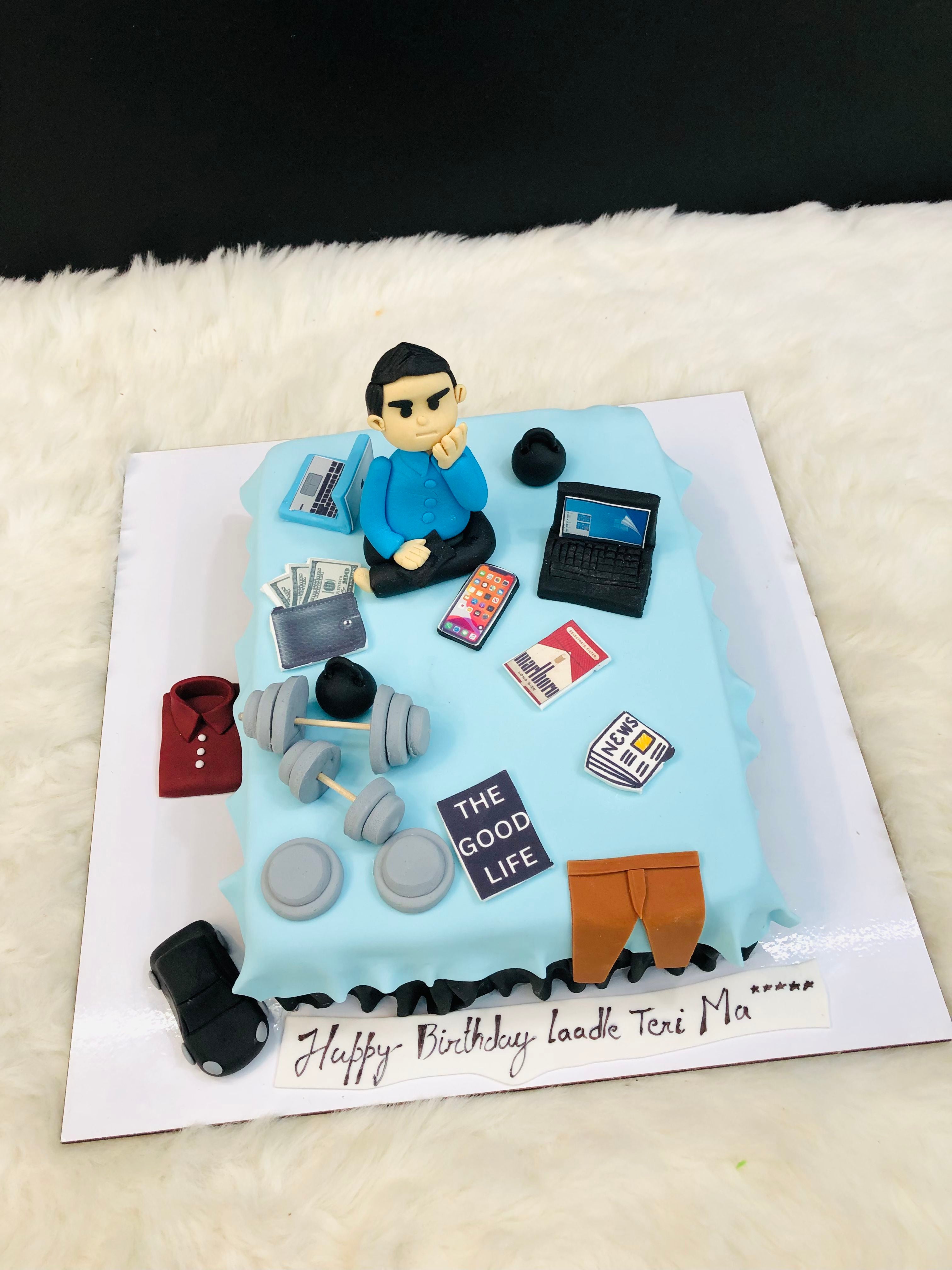 Lifestyle Tribute Birthday Cake