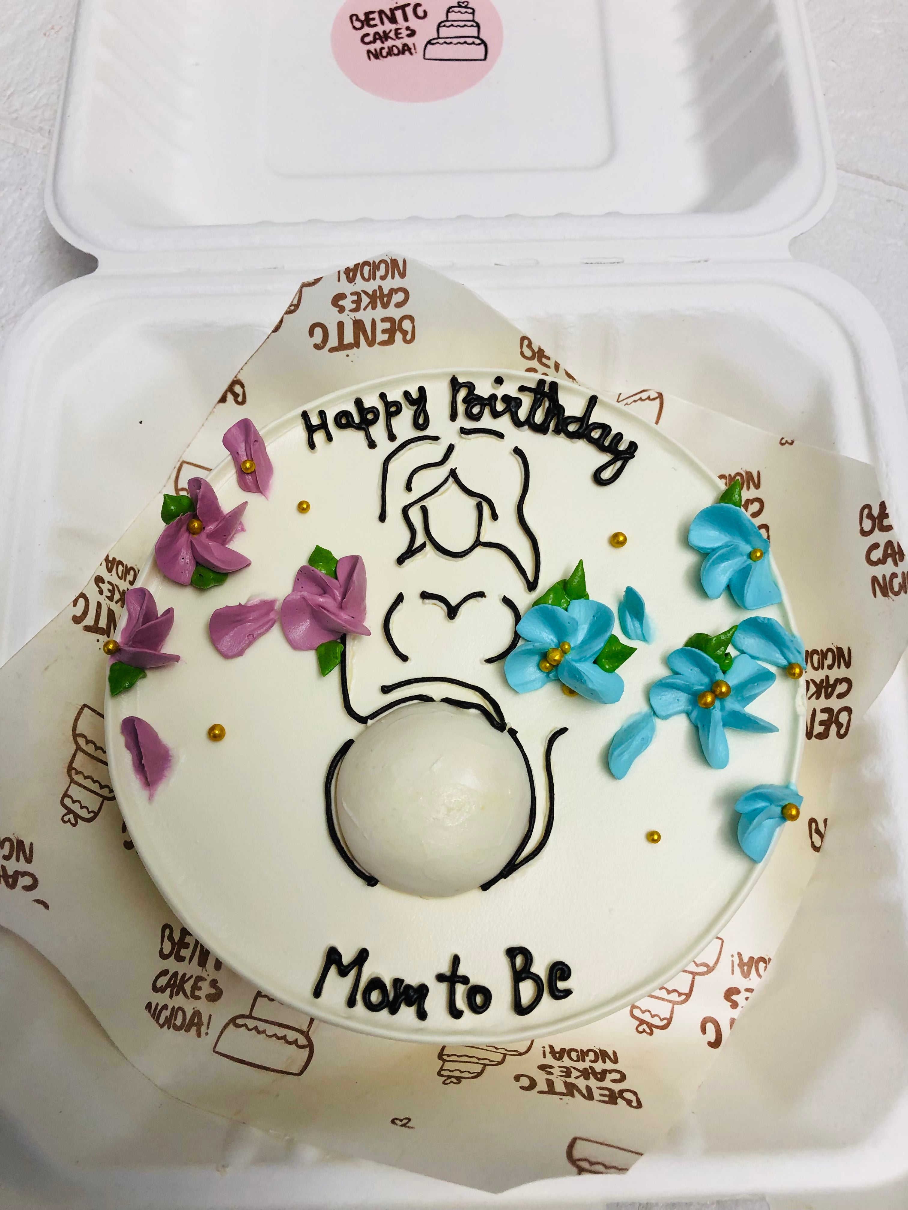 Mom-to-Be Birthday Cake