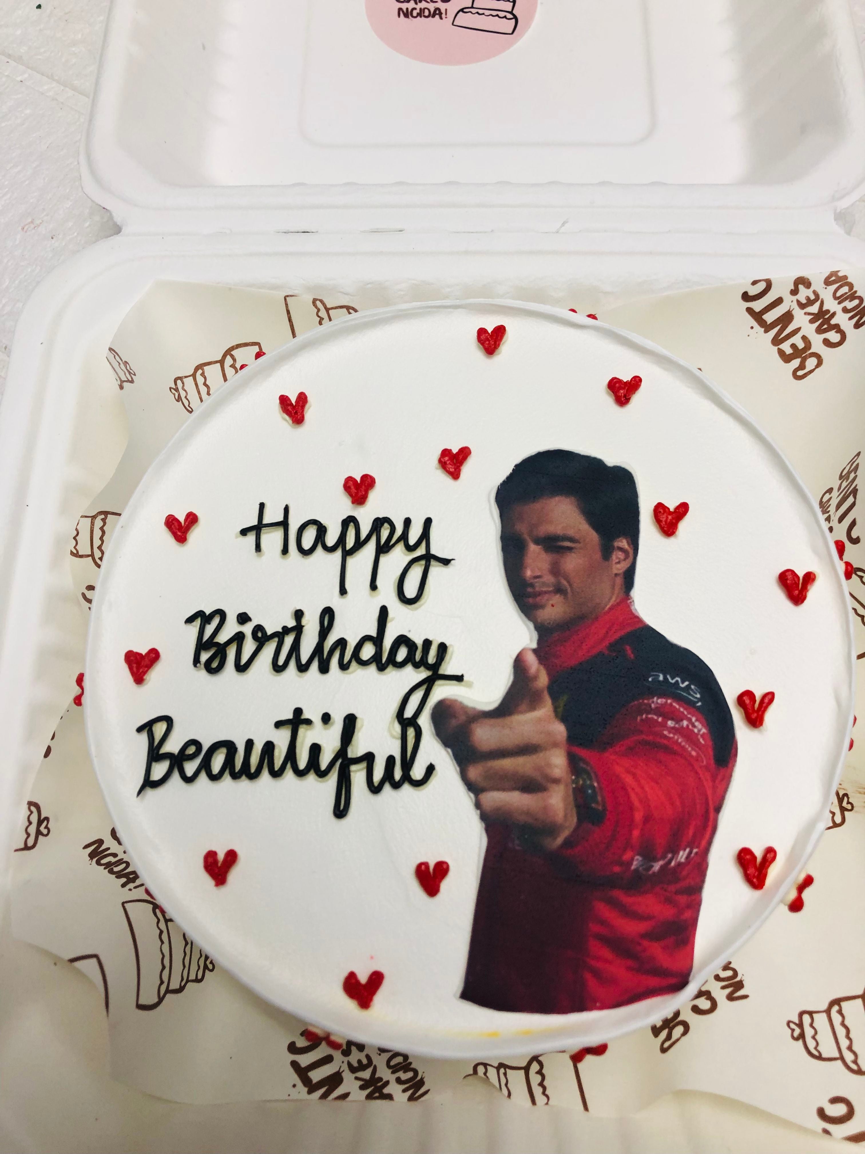 Happy Birthday Beautiful cake